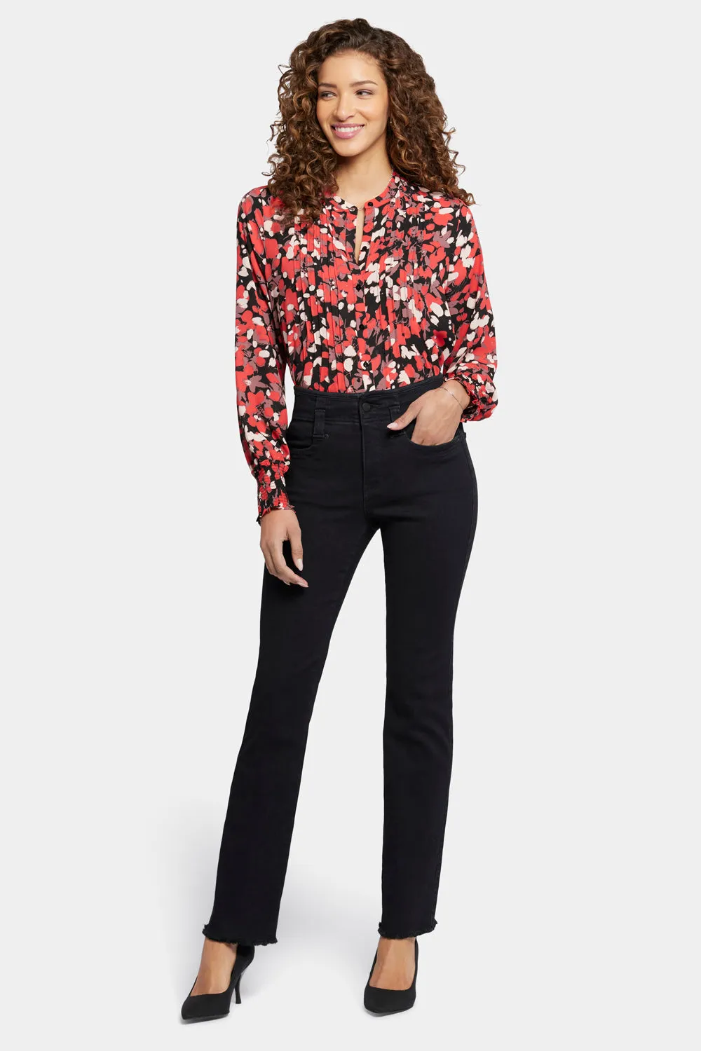 Marilyn Straight Jeans - Huntley sold by NYDJ product image thumbnail 4