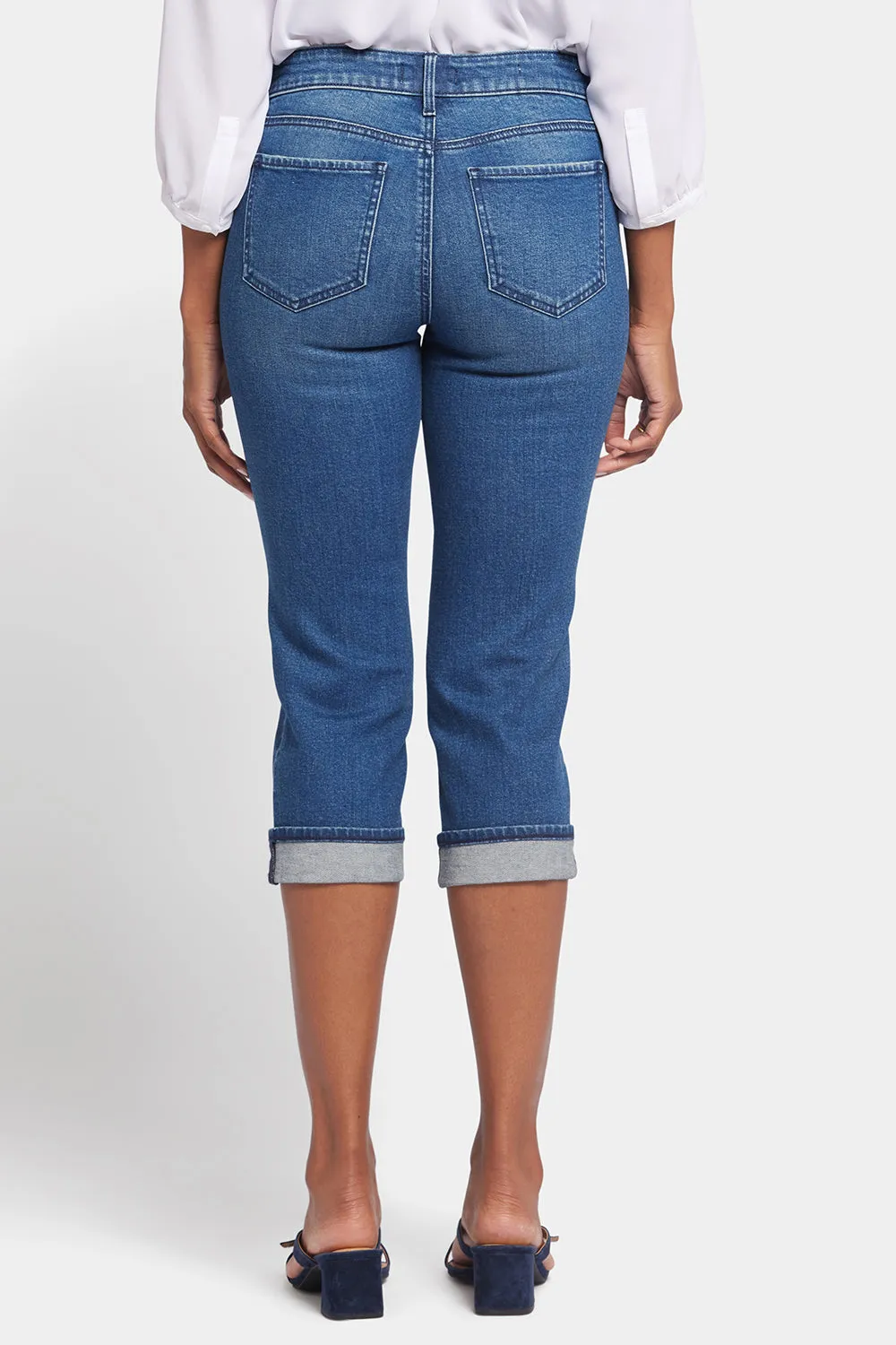 Marilyn Straight Crop Jeans - Windfall sold by NYDJ product image thumbnail 2
