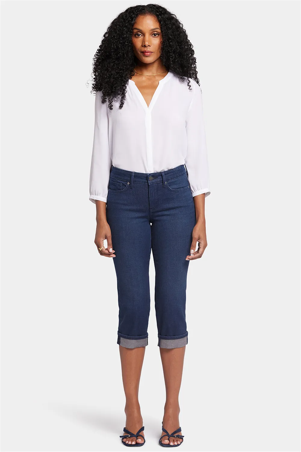 Marilyn Straight Crop Jeans - Inspire sold by NYDJ product image thumbnail 4
