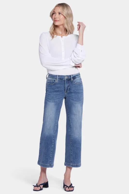 Teresa Wide Leg Ankle Jeans - Loire sold by NYDJ