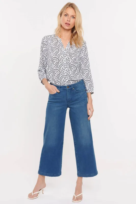 Teresa Wide Leg Ankle Jeans - Market sold by NYDJ