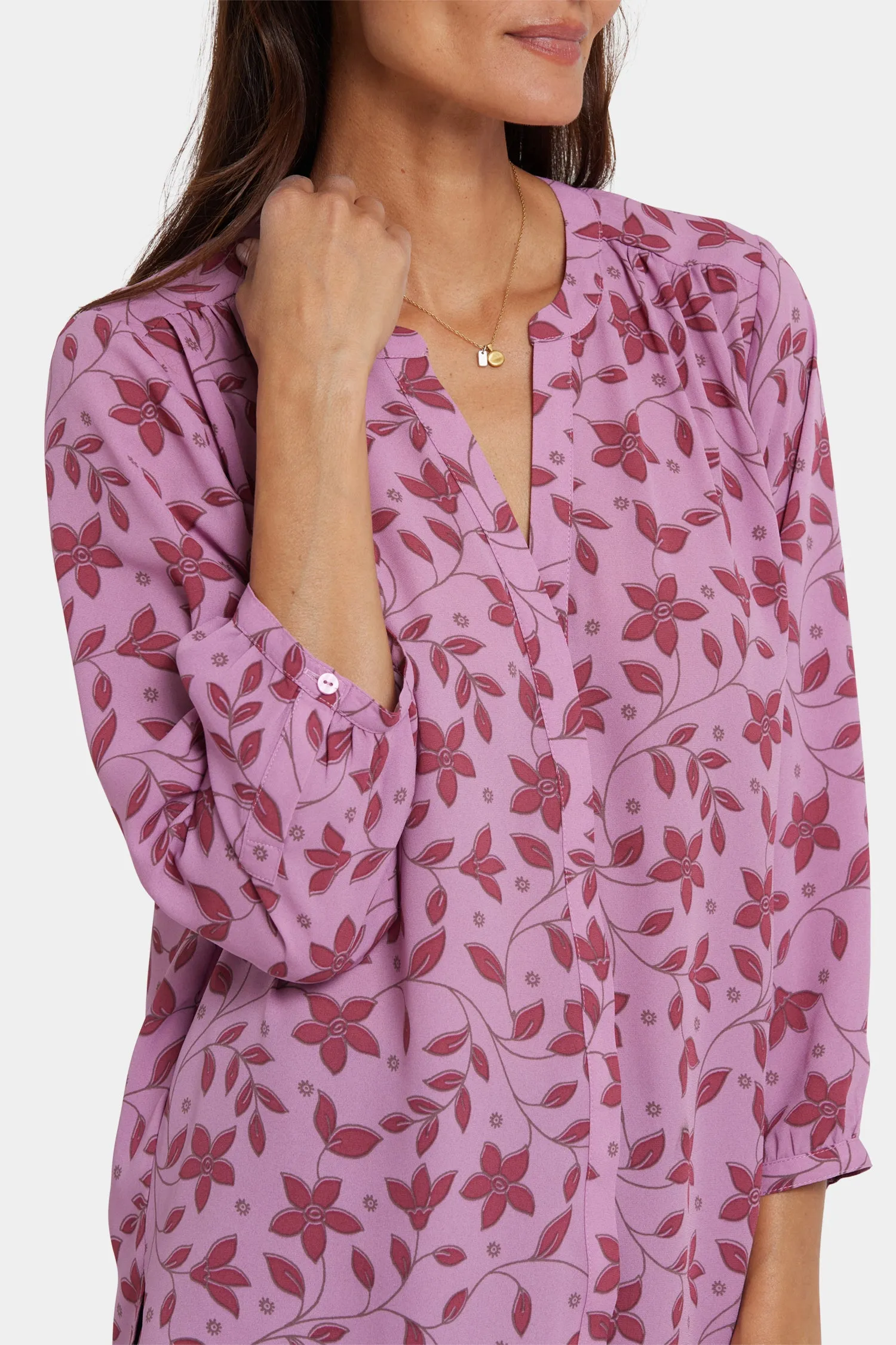 Pintuck Blouse - Chaillot sold by NYDJ product image thumbnail 2