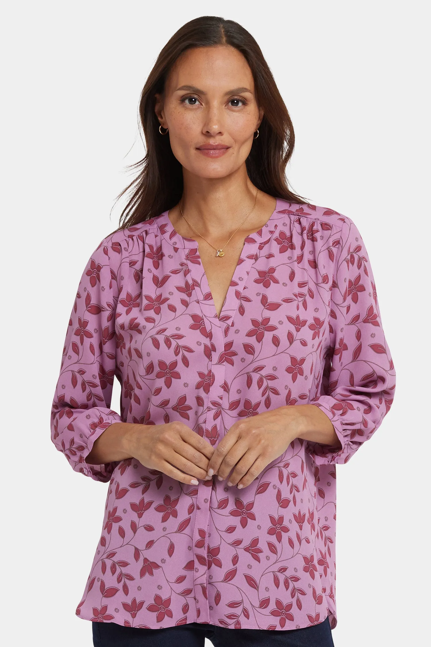 Pintuck Blouse - Chaillot sold by NYDJ