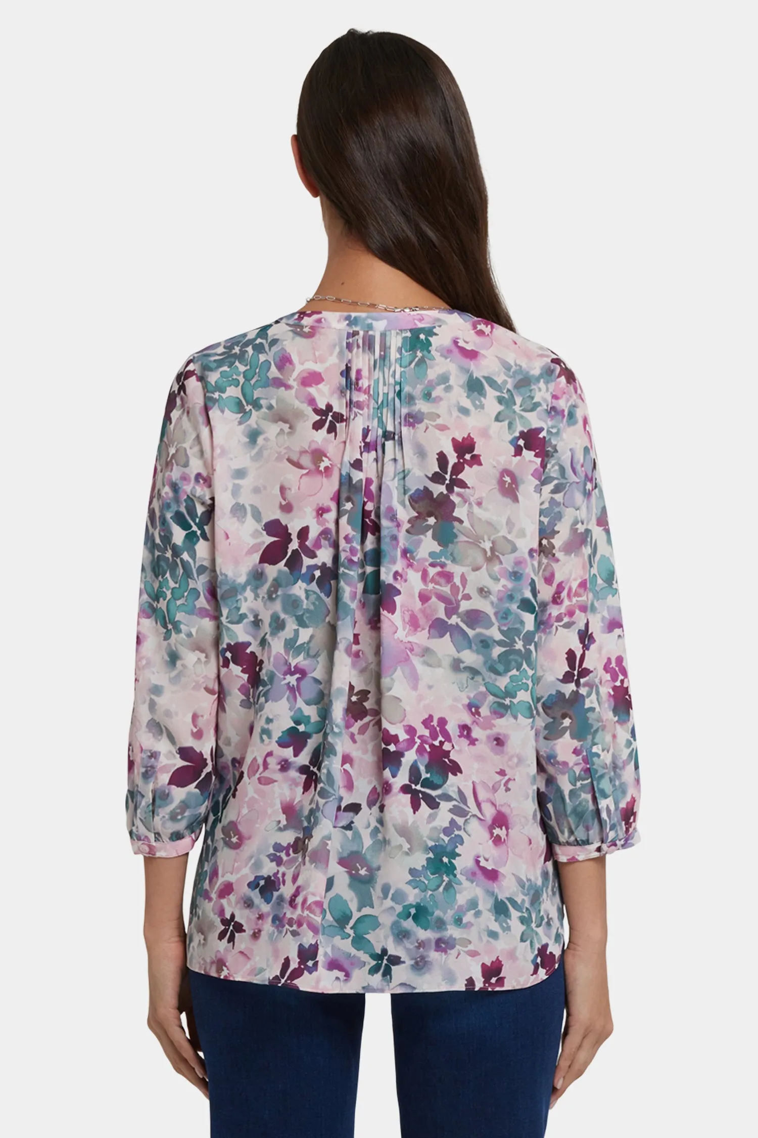 Pintuck Blouse - Le Marais sold by NYDJ product image thumbnail 3