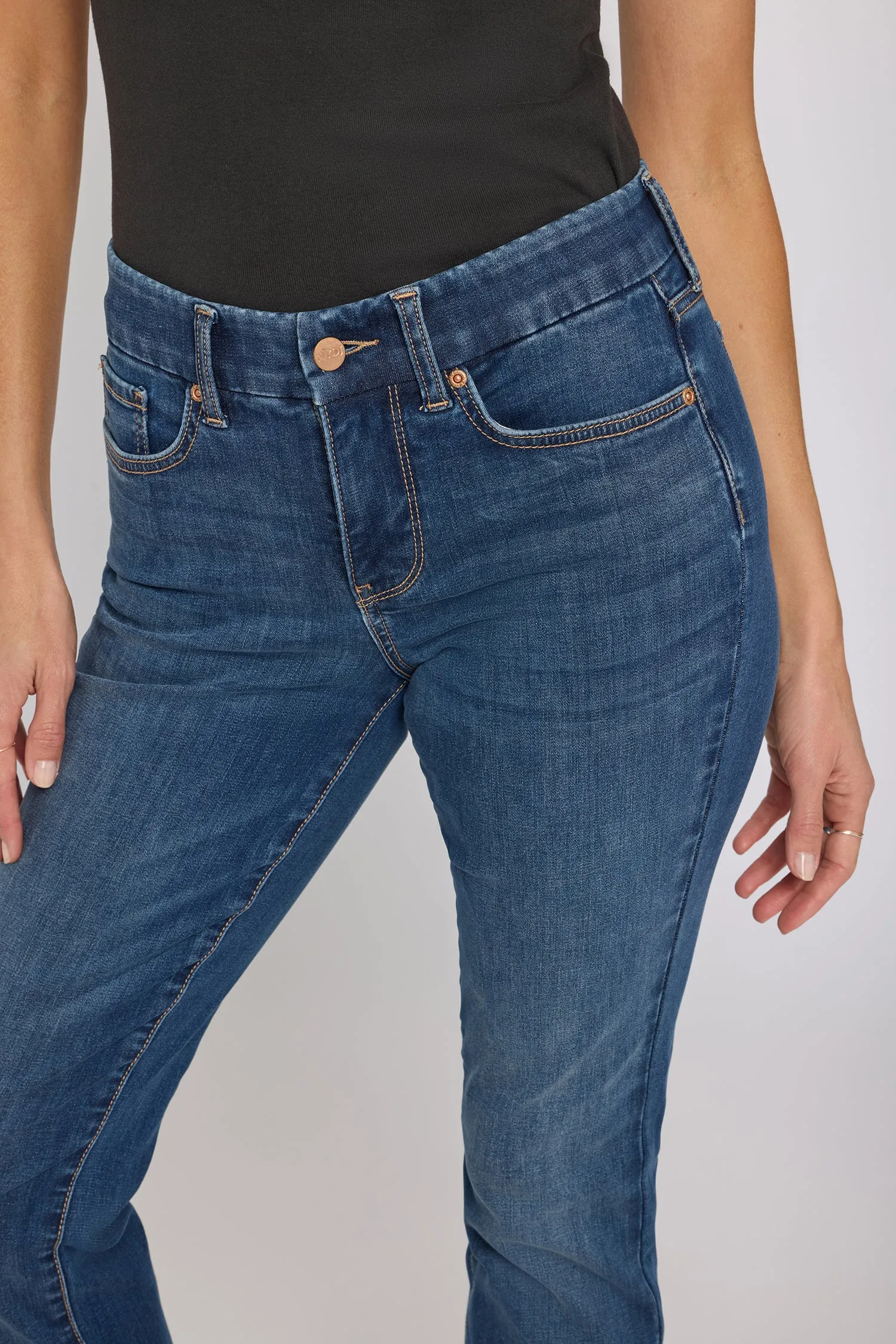 Waist-Match™ Marilyn Straight Jeans - Blue Mirage sold by NYDJ product image thumbnail 3
