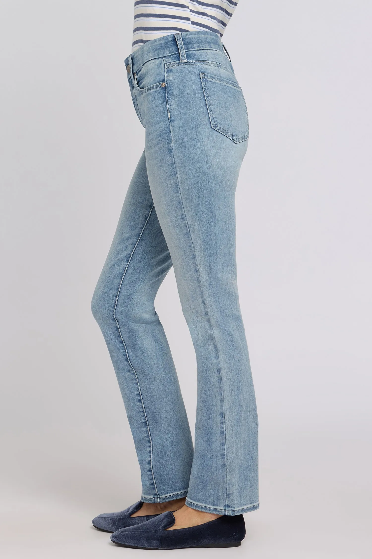 Waist-Match™ Marilyn Straight Jeans - Bloom Bound sold by NYDJ product image thumbnail 4