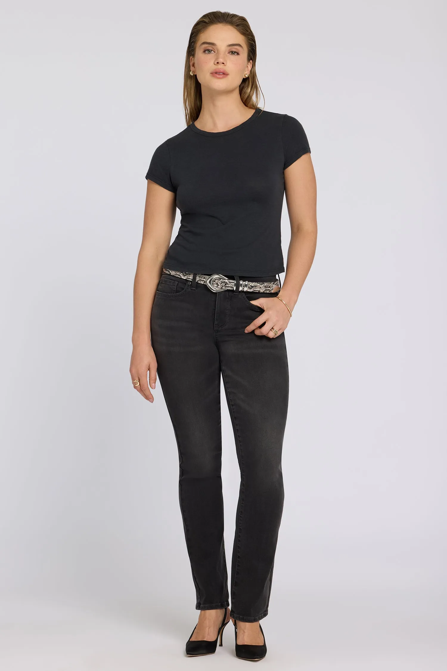 Waist-Match™ Marilyn Straight Jeans - Arch Rock sold by NYDJ