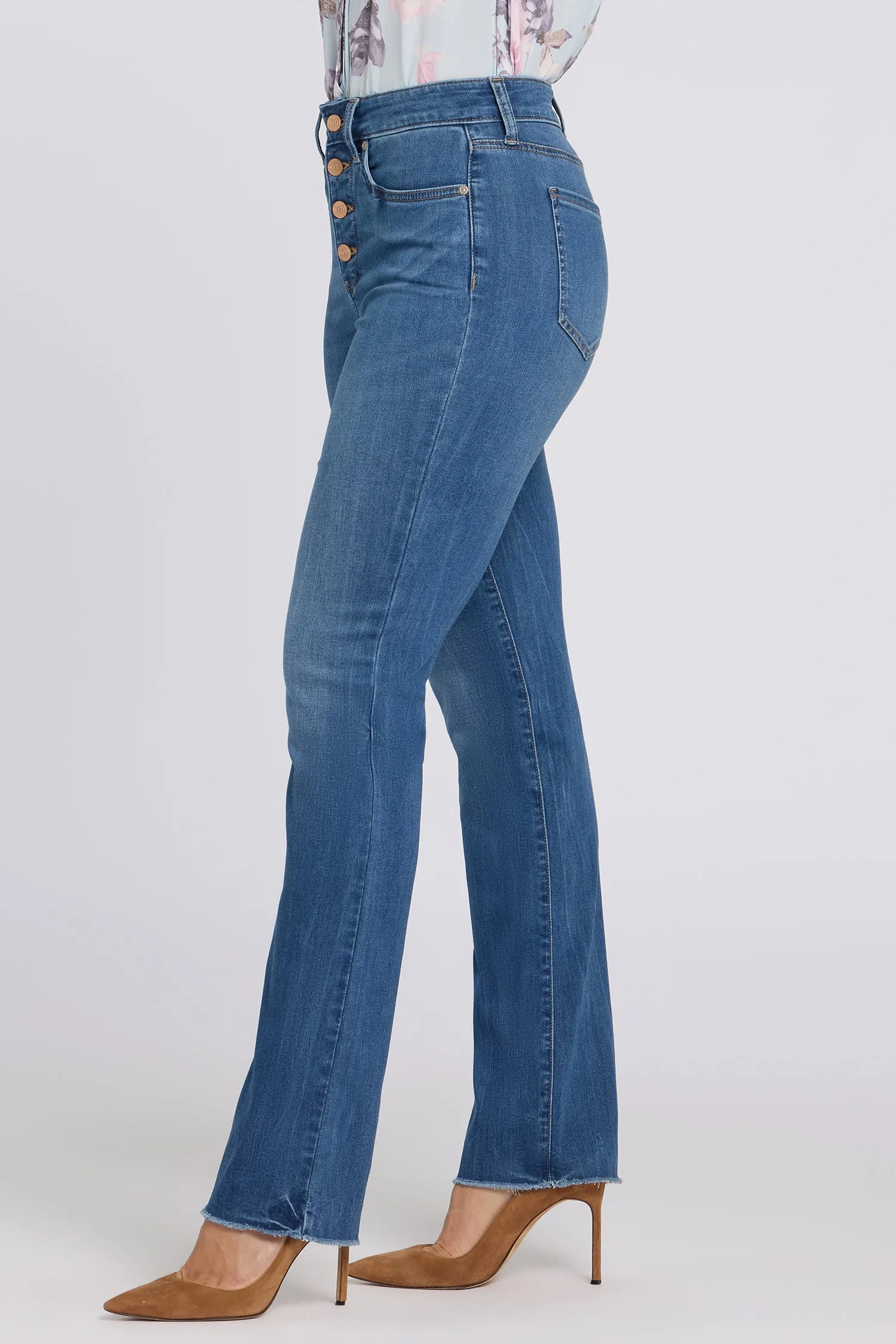 Marilyn Straight Jeans - Wild River sold by NYDJ product image thumbnail 4