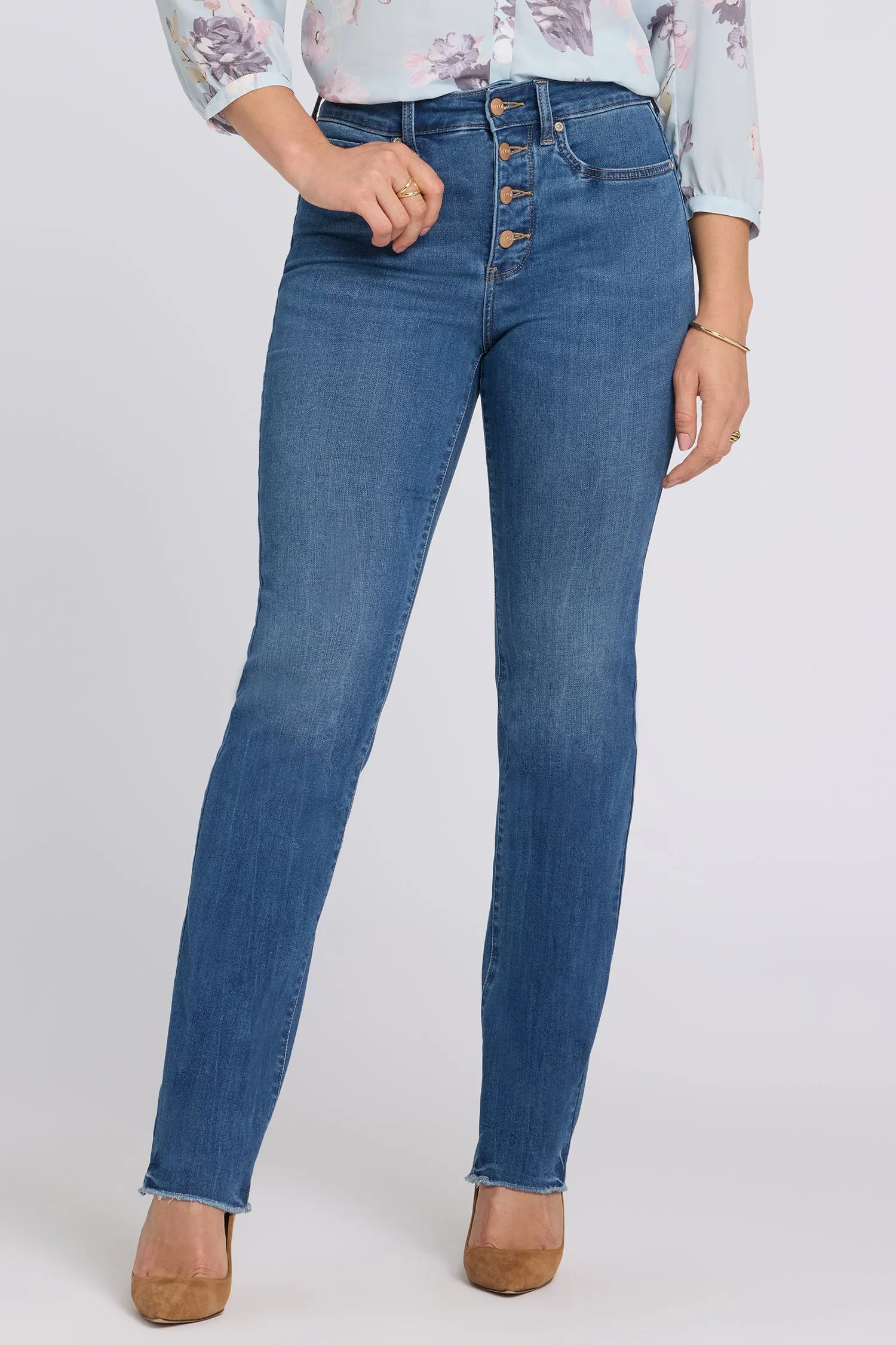 Marilyn Straight Jeans - Wild River sold by NYDJ product image thumbnail 5