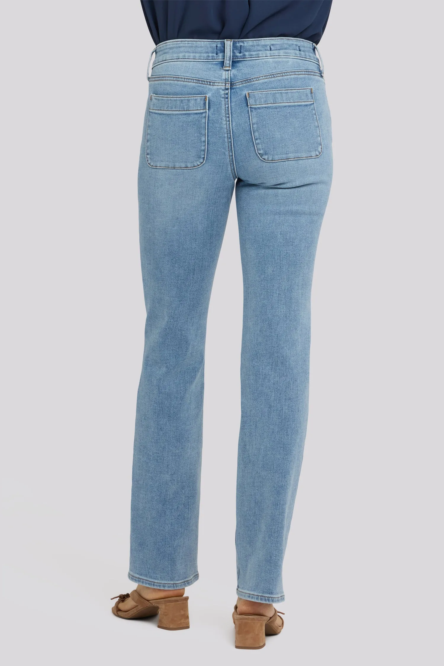 Marilyn Straight Jeans - Mist Springs sold by NYDJ product image thumbnail 3