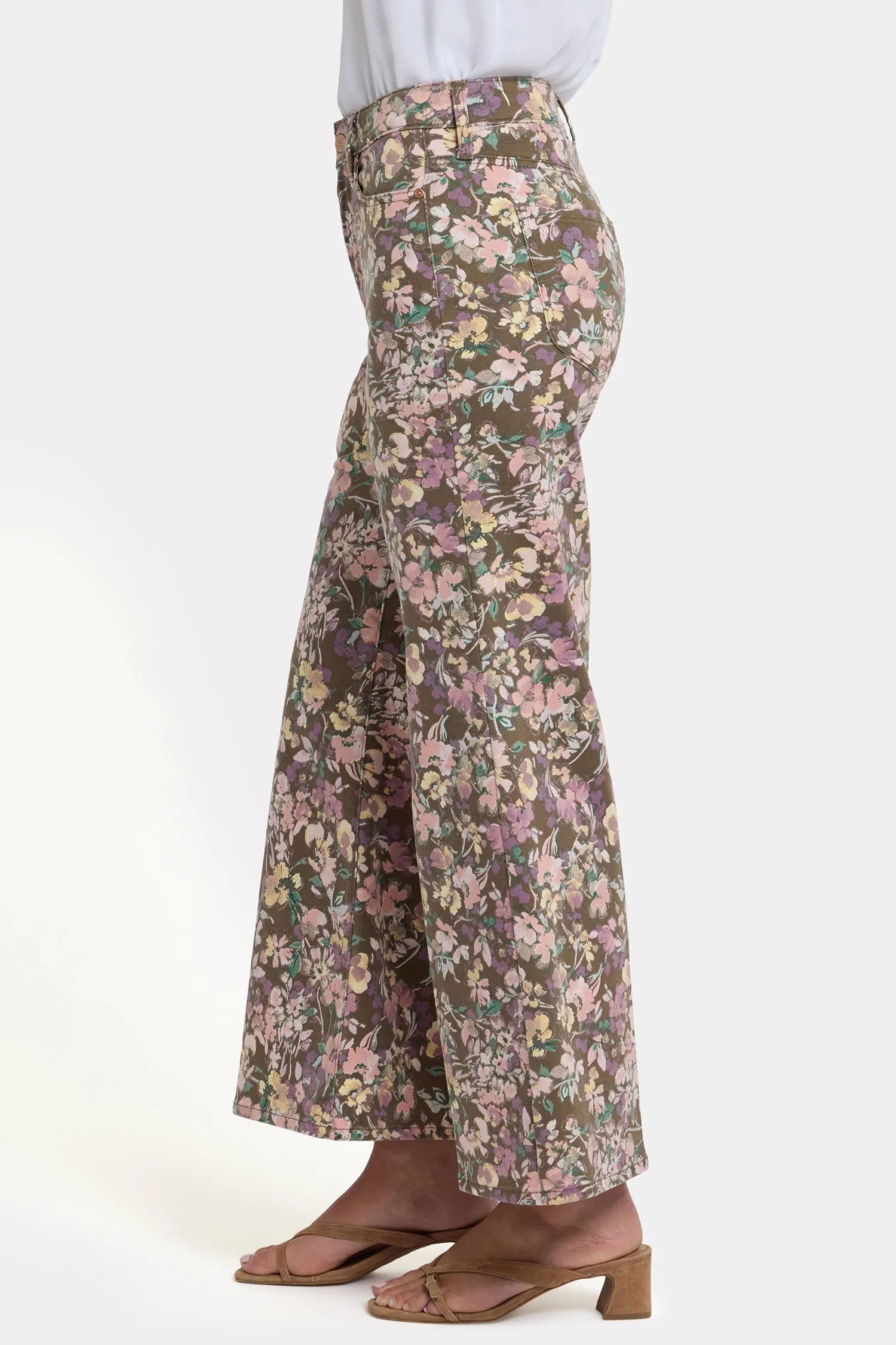 Mia Palazzo Ankle Jeans - Earth Blooms sold by NYDJ product image thumbnail 4