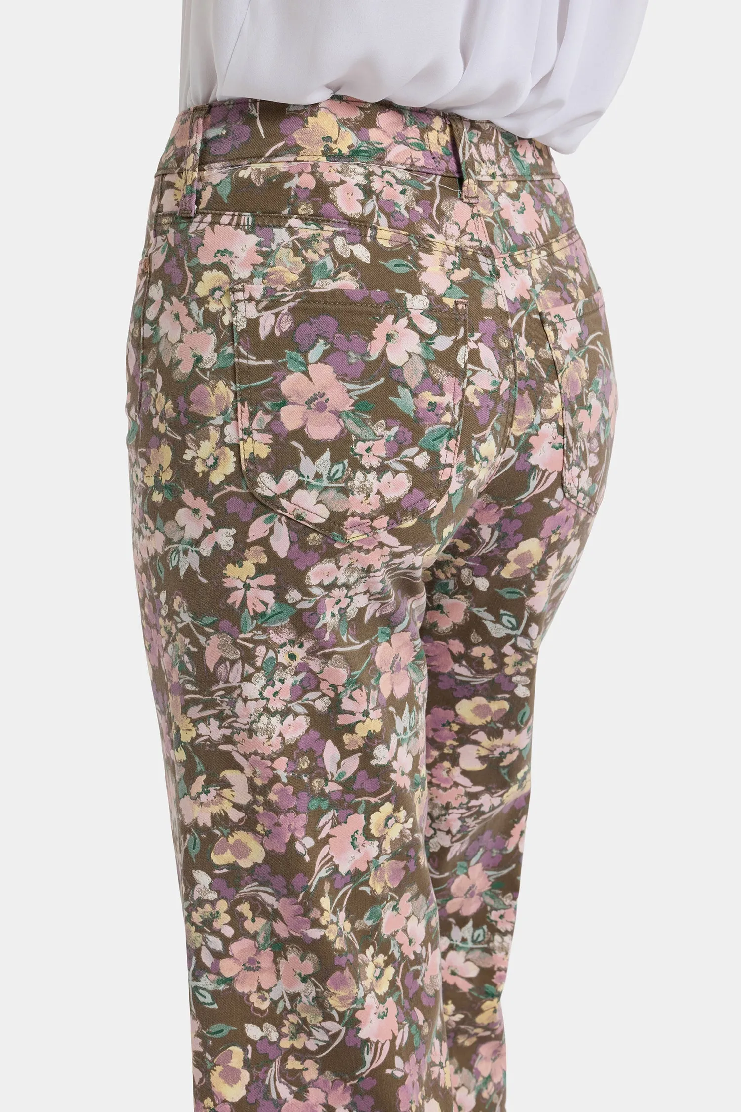 Mia Palazzo Ankle Jeans - Earth Blooms sold by NYDJ product image thumbnail 2