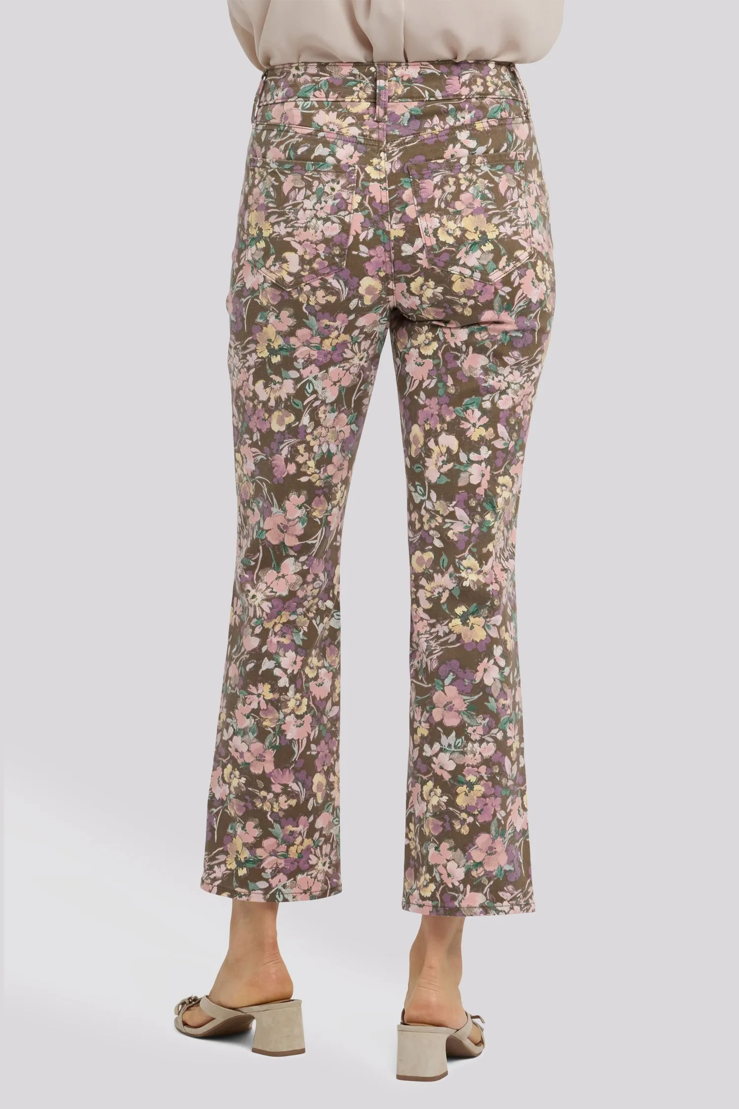 Marilyn Straight Ankle Jeans - Earth Blooms sold by NYDJ product image thumbnail 3