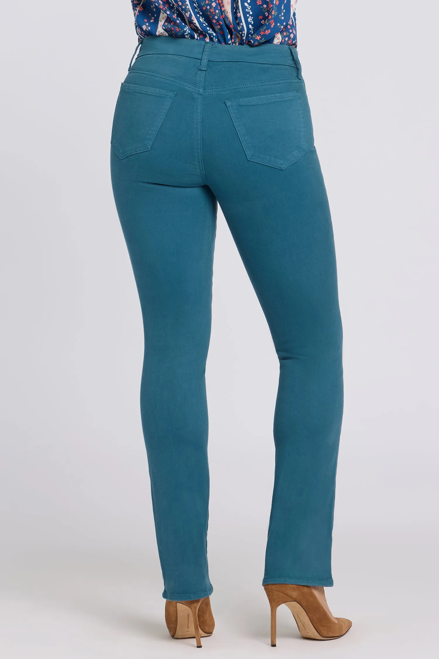 Waist-Match™ Marilyn Straight Jeans - Blue Lake sold by NYDJ product image thumbnail 3