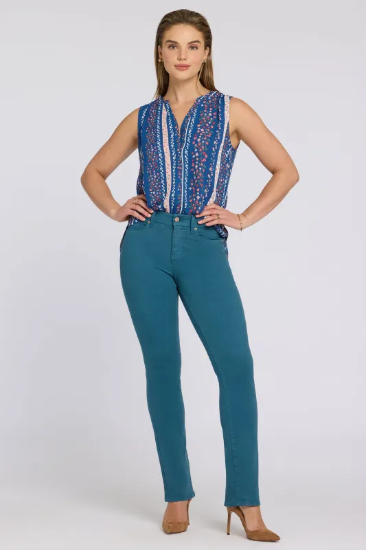 Waist-Match™ Marilyn Straight Jeans - Blue Lake sold by NYDJ