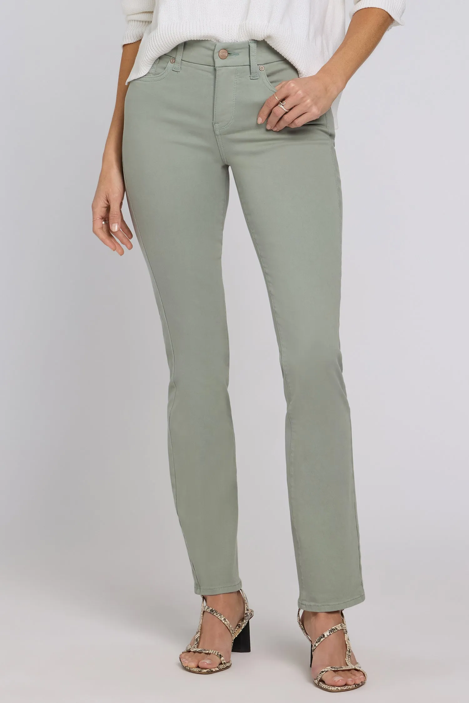 Waist-Match™ Marilyn Straight Jeans - Mistletoe sold by NYDJ product image thumbnail 5