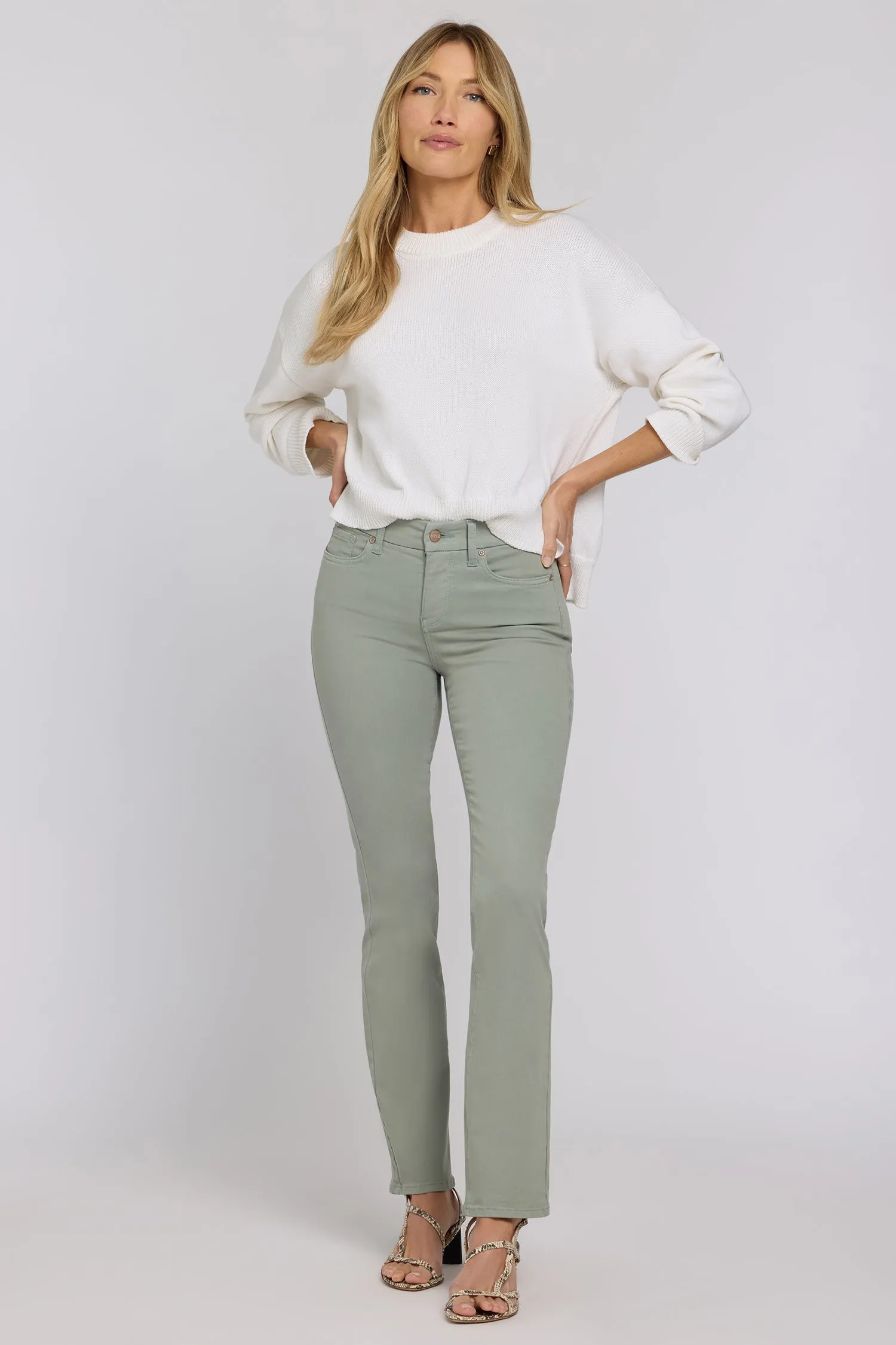 Waist-Match™ Marilyn Straight Jeans - Mistletoe sold by NYDJ
