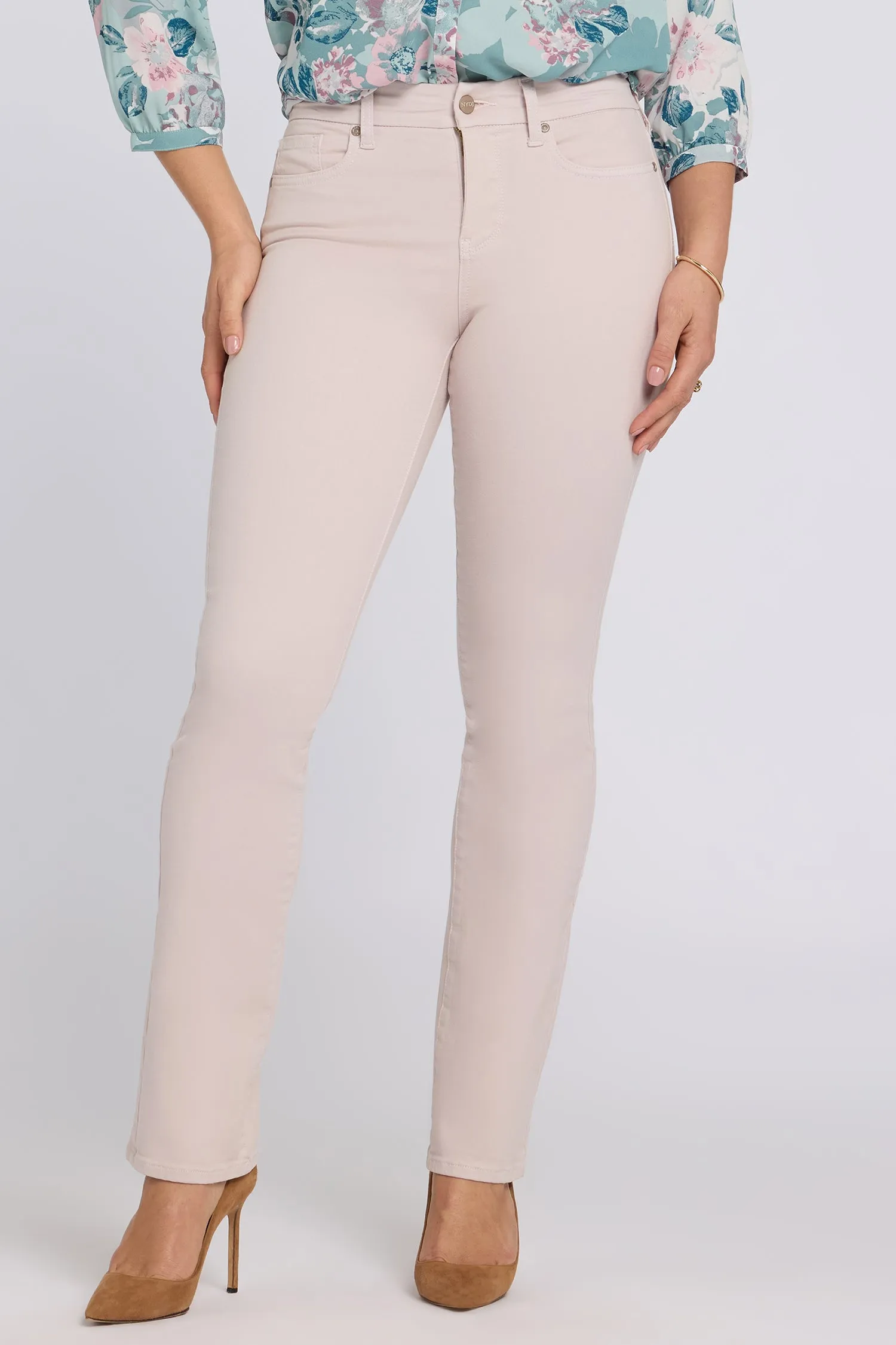 Waist-Match™ Marilyn Straight Jeans - Rock Flower sold by NYDJ product image thumbnail 5