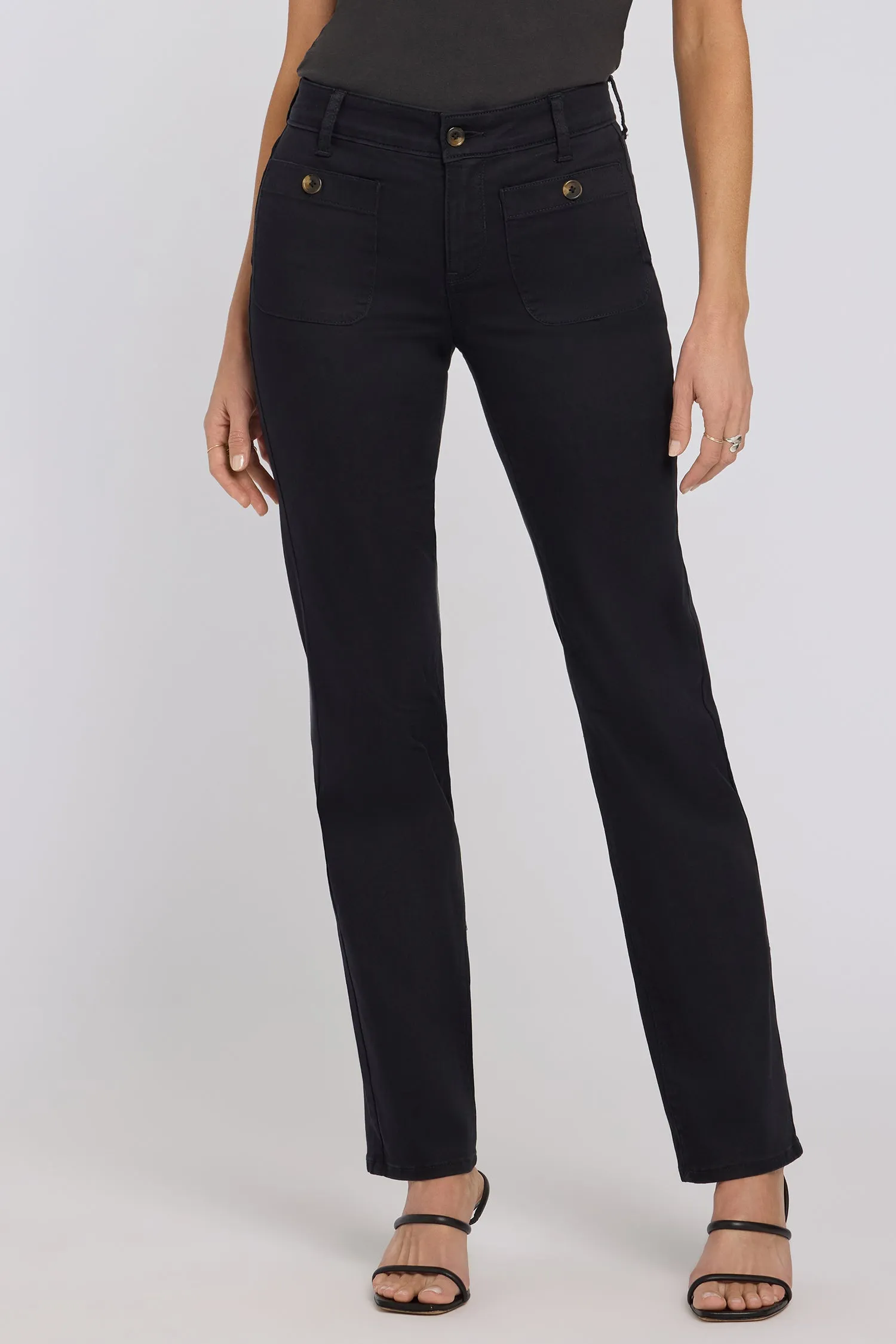 Marilyn Straight Jeans - Black sold by NYDJ product image thumbnail 5