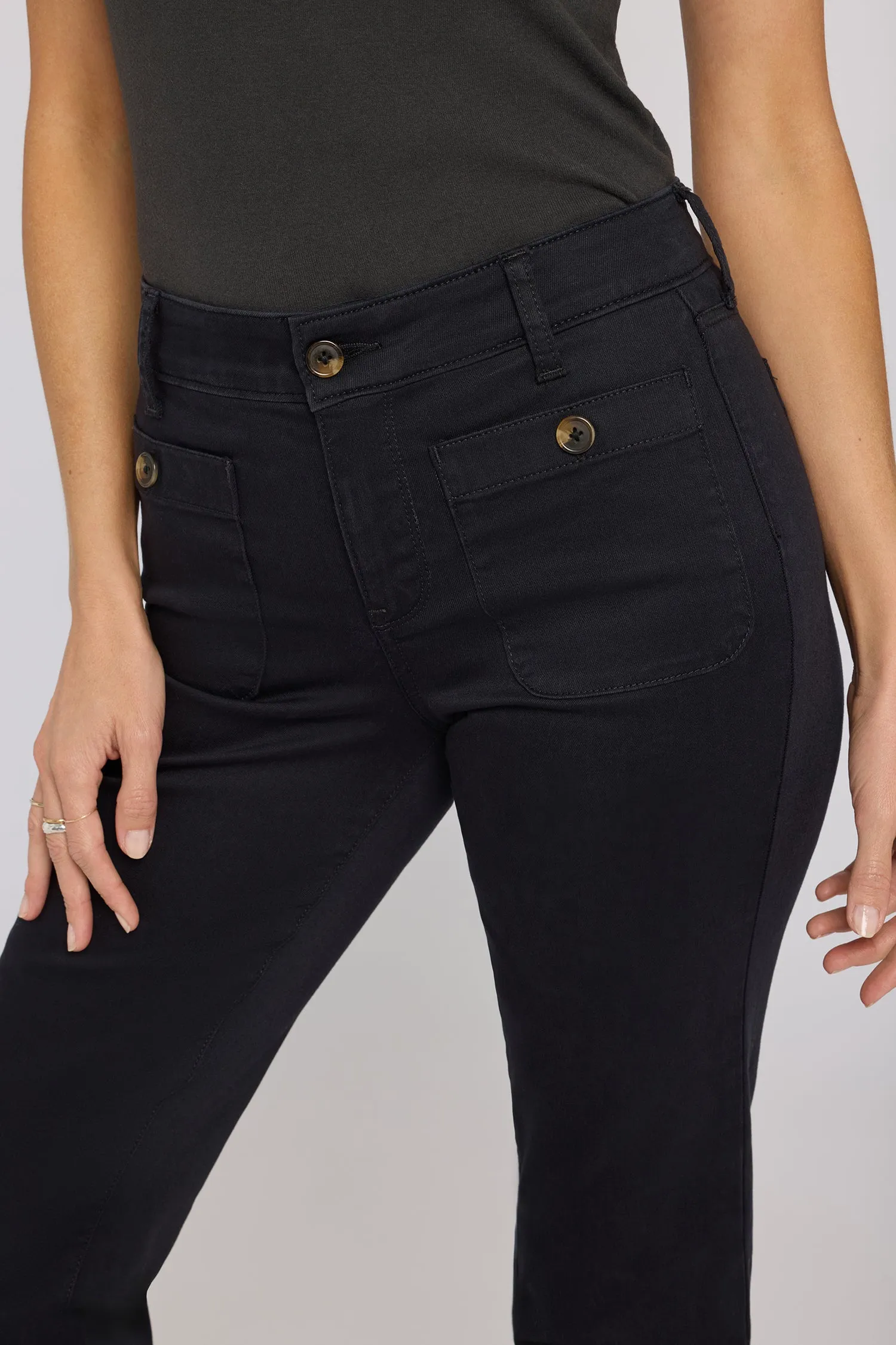 Marilyn Straight Jeans - Black sold by NYDJ product image thumbnail 2