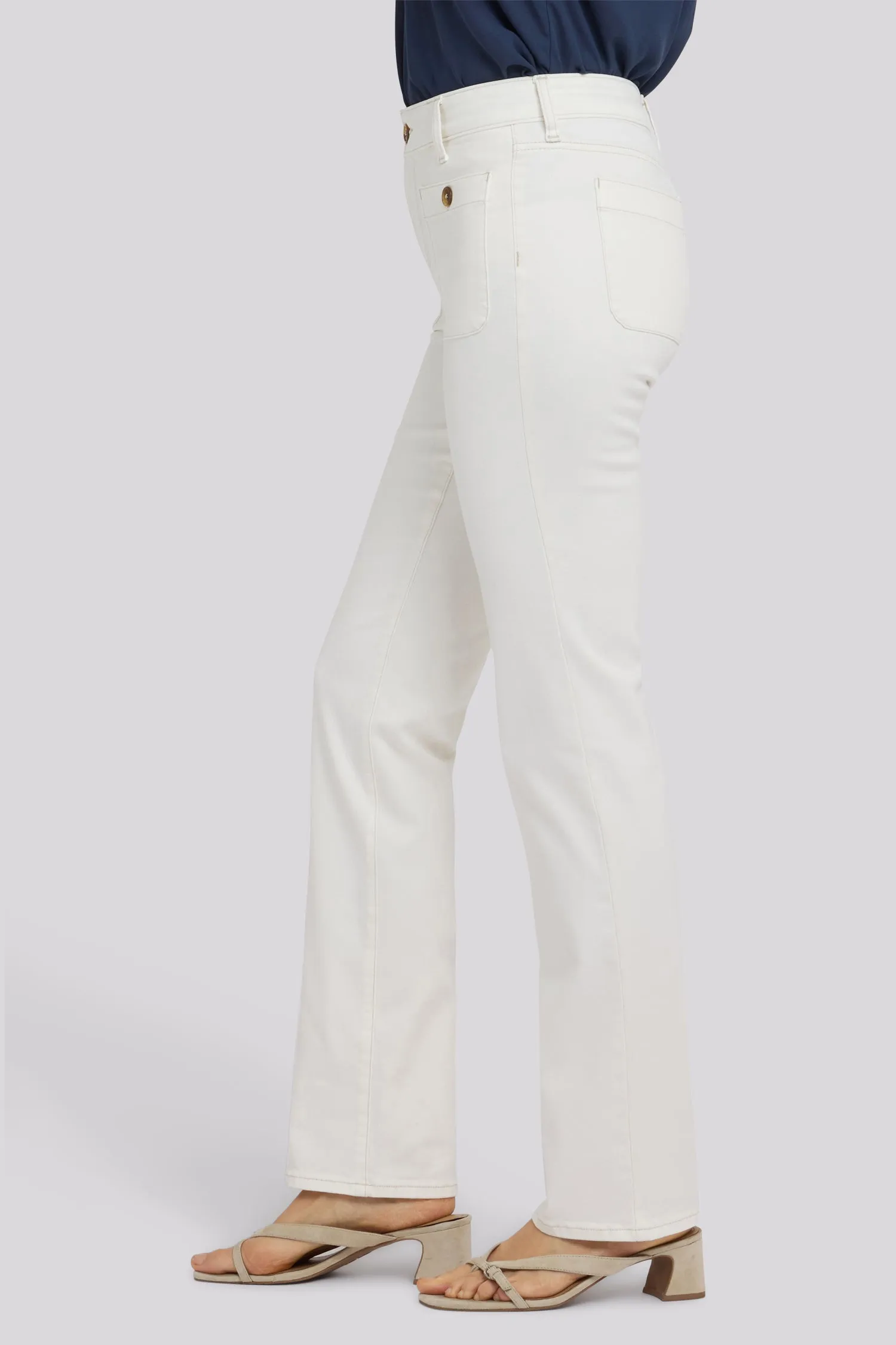 Marilyn Straight Jeans - Vintage White sold by NYDJ product image thumbnail 4
