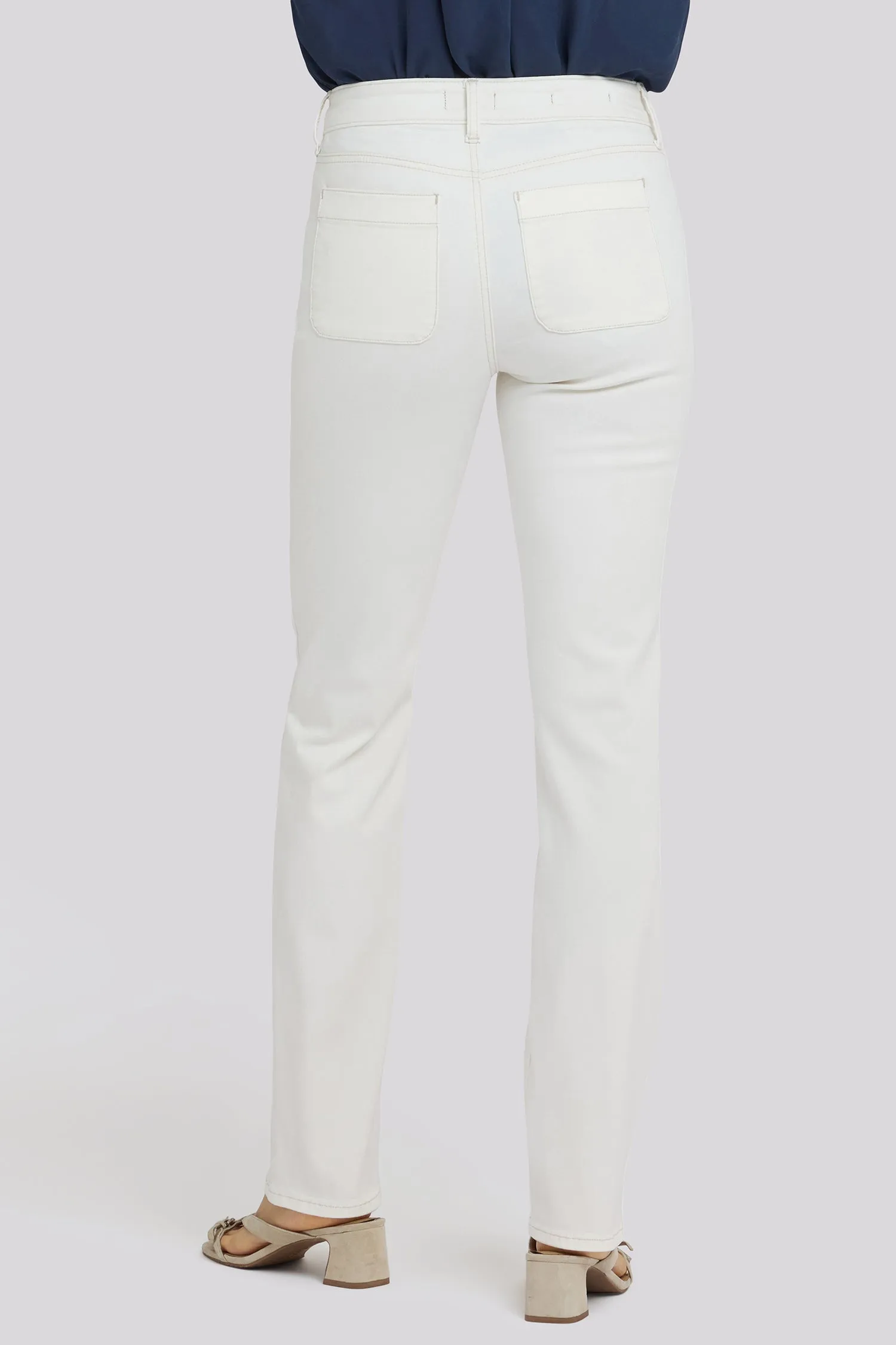 Marilyn Straight Jeans In Tall - Vintage White sold by NYDJ product image thumbnail 2