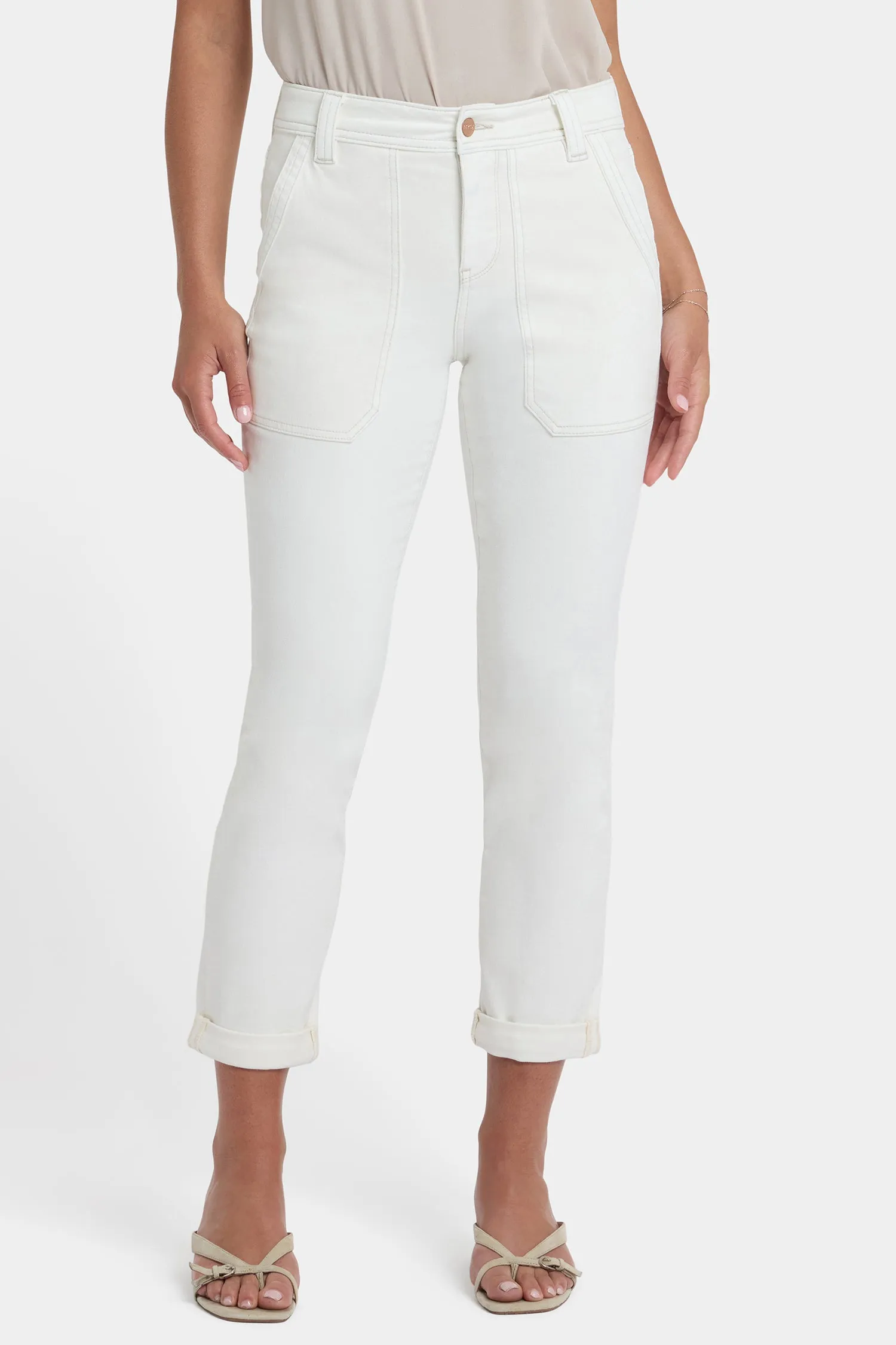 Margot Girlfriend Jeans - Vintage White sold by NYDJ product image thumbnail 5