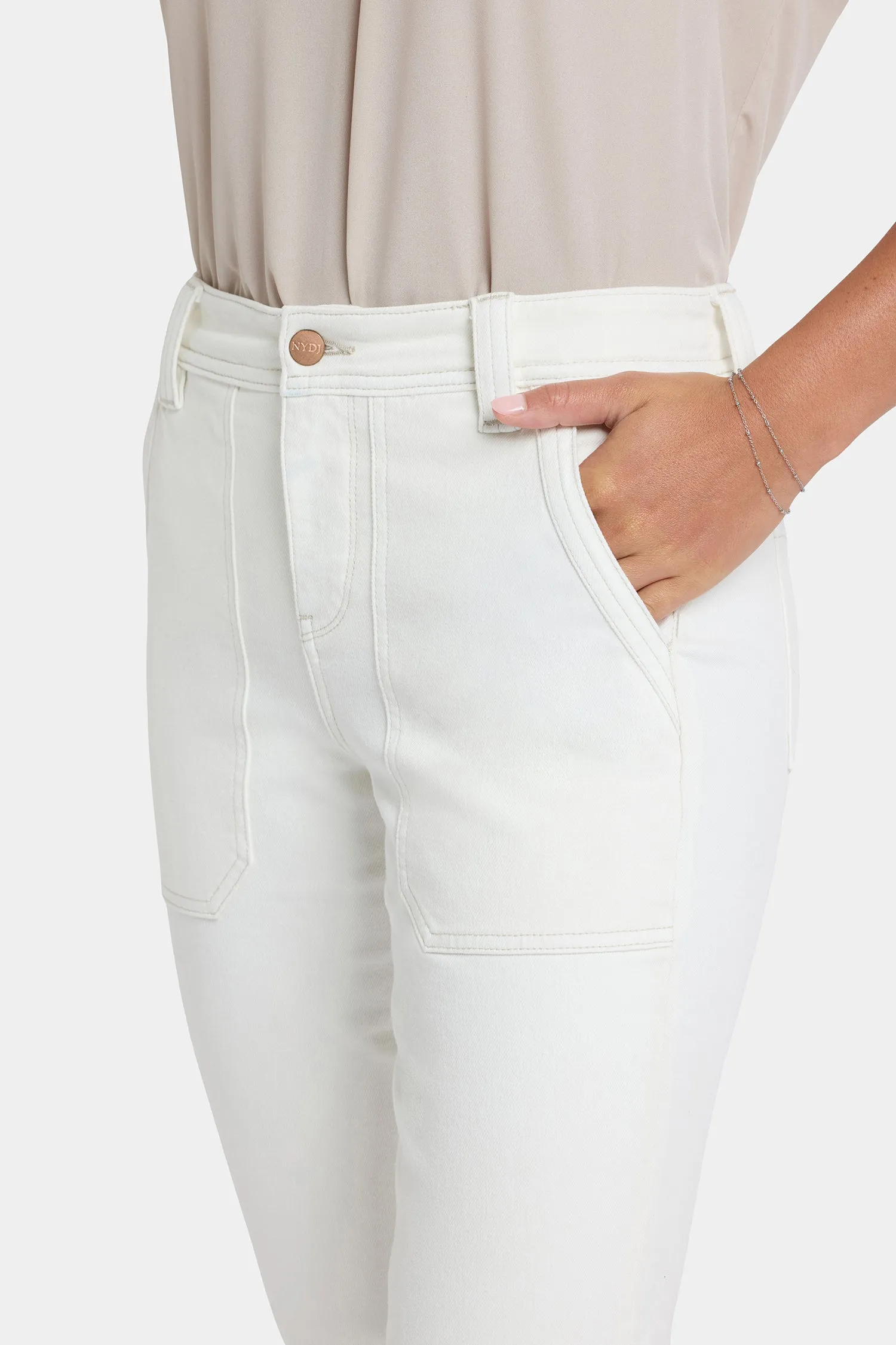 Margot Girlfriend Jeans - Vintage White sold by NYDJ product image thumbnail 2