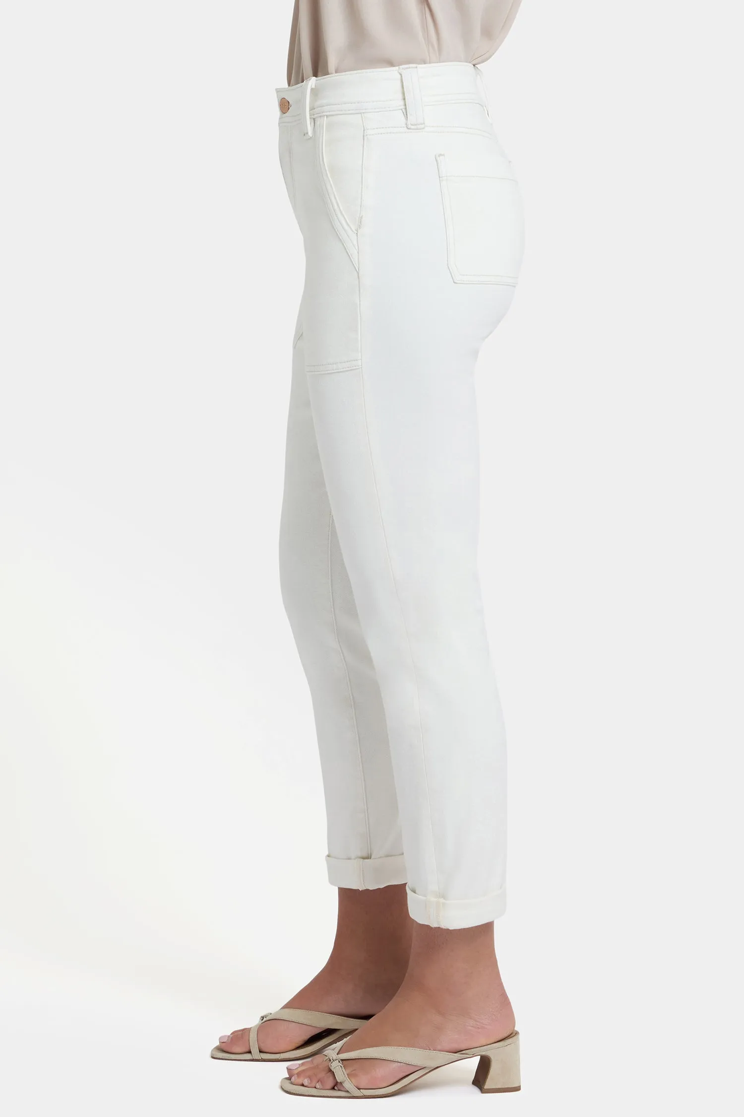 Margot Girlfriend Jeans - Vintage White sold by NYDJ product image thumbnail 4