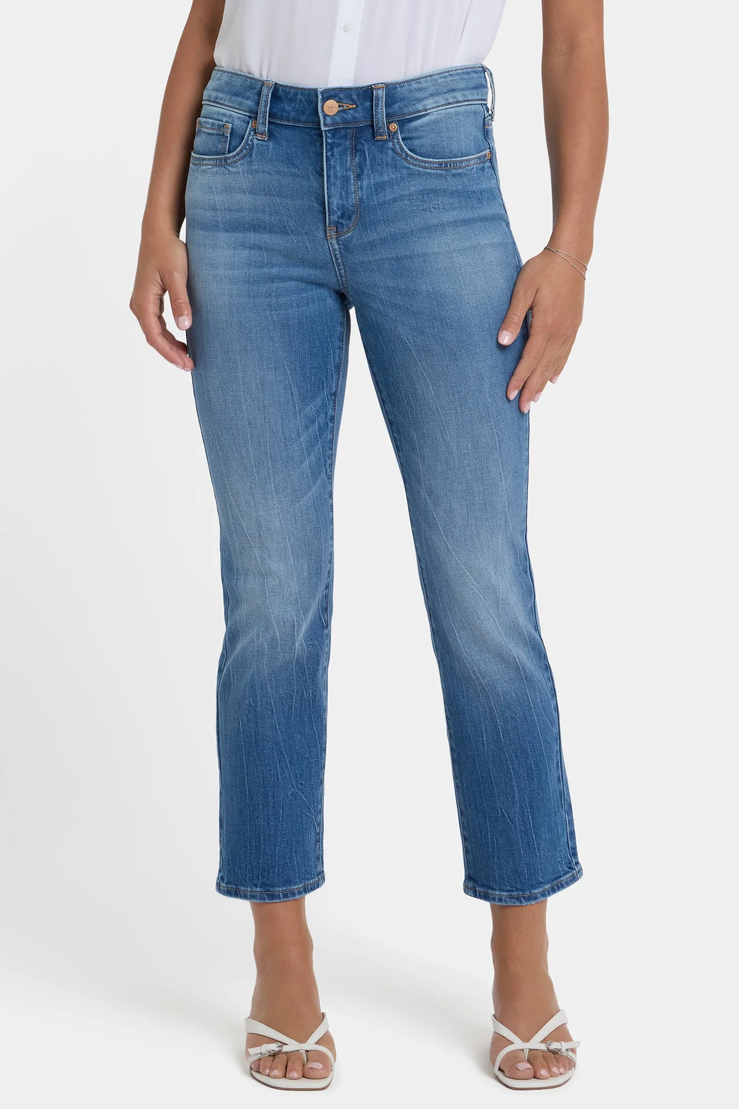 Marilyn Straight Ankle Jeans - Pacifica sold by NYDJ product image thumbnail 4