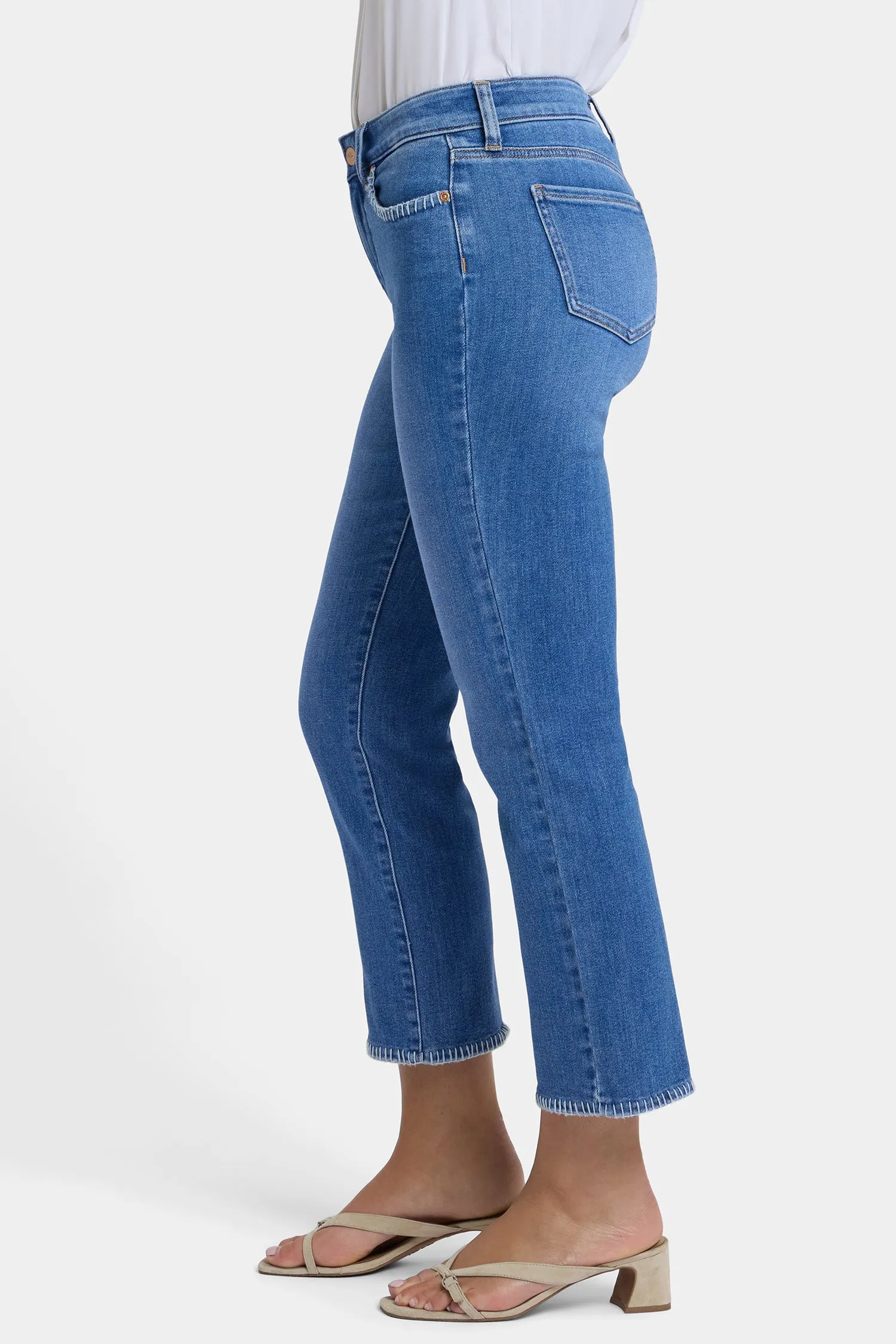 Marilyn Straight Ankle Jeans - Blue Paradise sold by NYDJ product image thumbnail 3