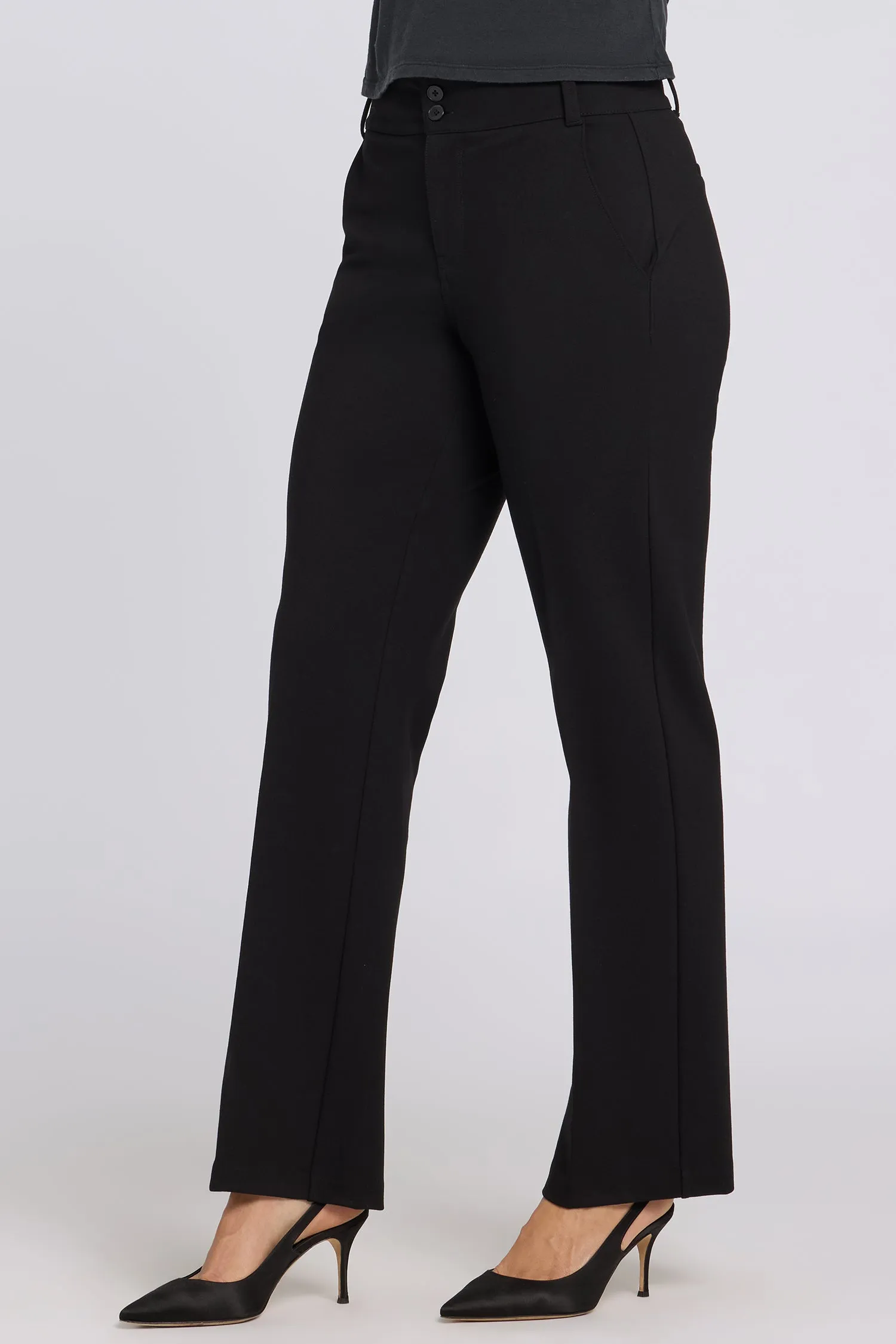 Bella Trouser Pants - Black sold by NYDJ product image thumbnail 4