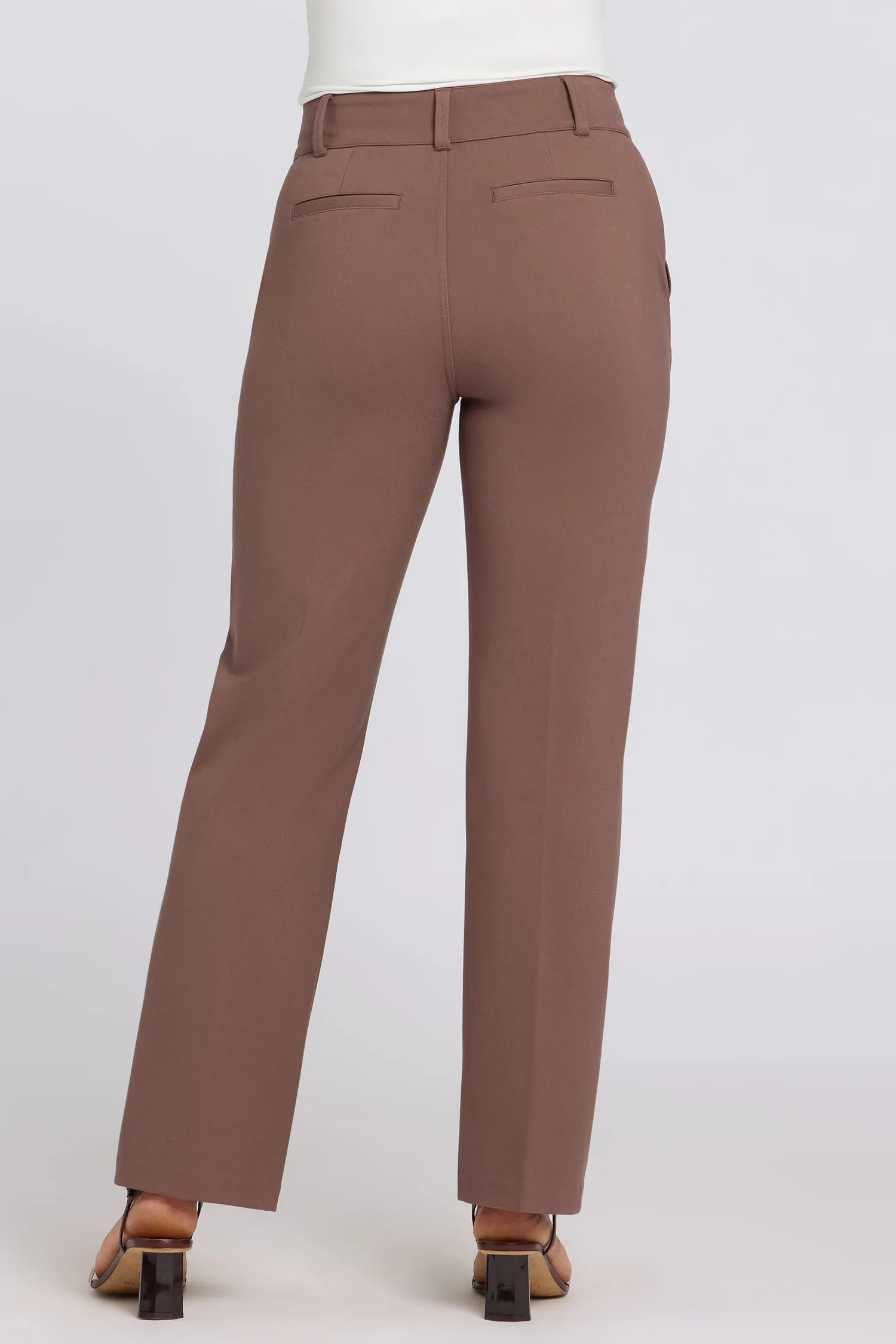 Bella Trouser Pants - Deep Taupe sold by NYDJ product image thumbnail 3