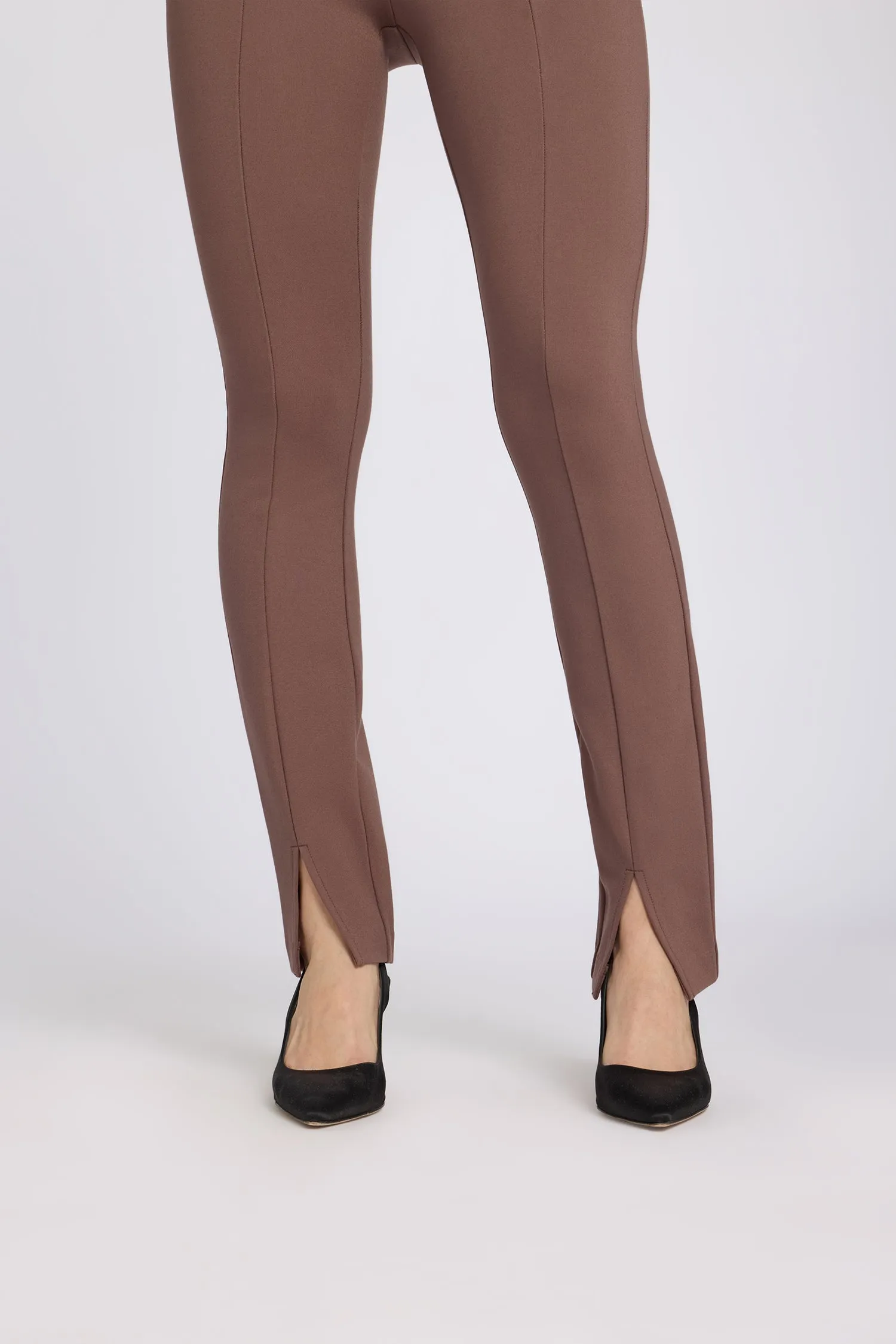 Zelda Pull-On Pants - Deep Taupe sold by NYDJ product image thumbnail 2
