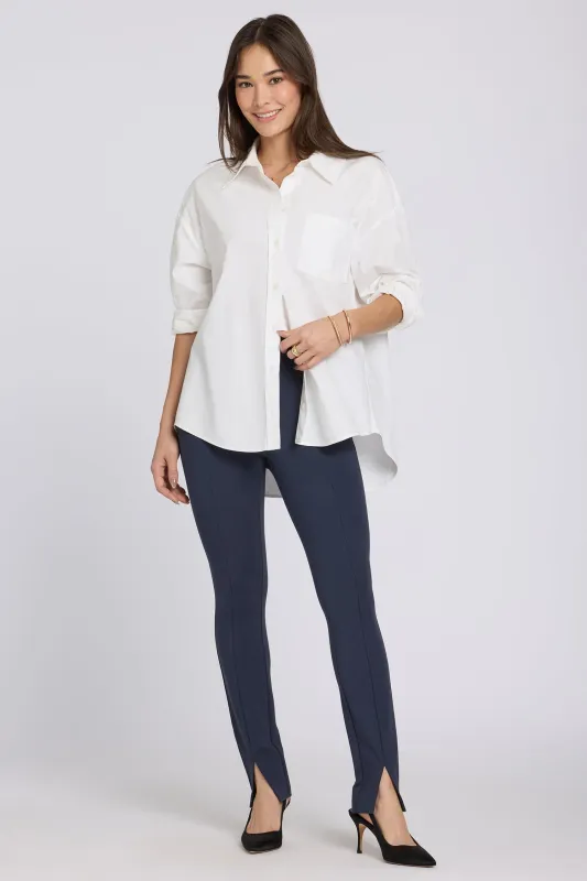 Zelda Pull-On Pants - Oxford Navy sold by NYDJ