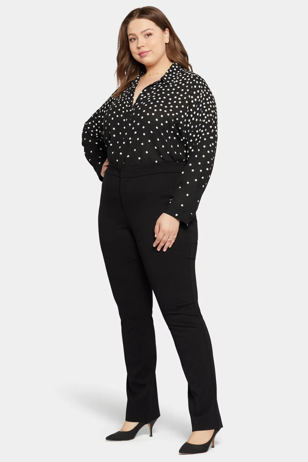 Slim Trouser Pants In Plus Size - Black sold by NYDJ product image thumbnail 5