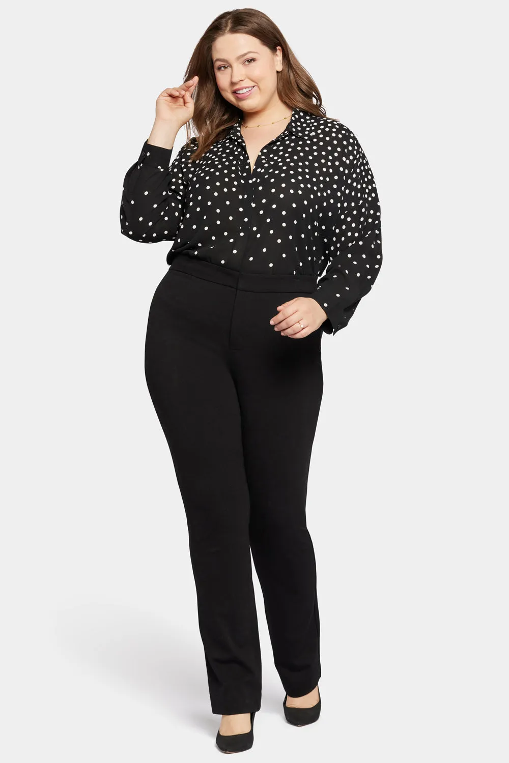 Slim Trouser Pants In Plus Size - Black sold by NYDJ product image thumbnail 4