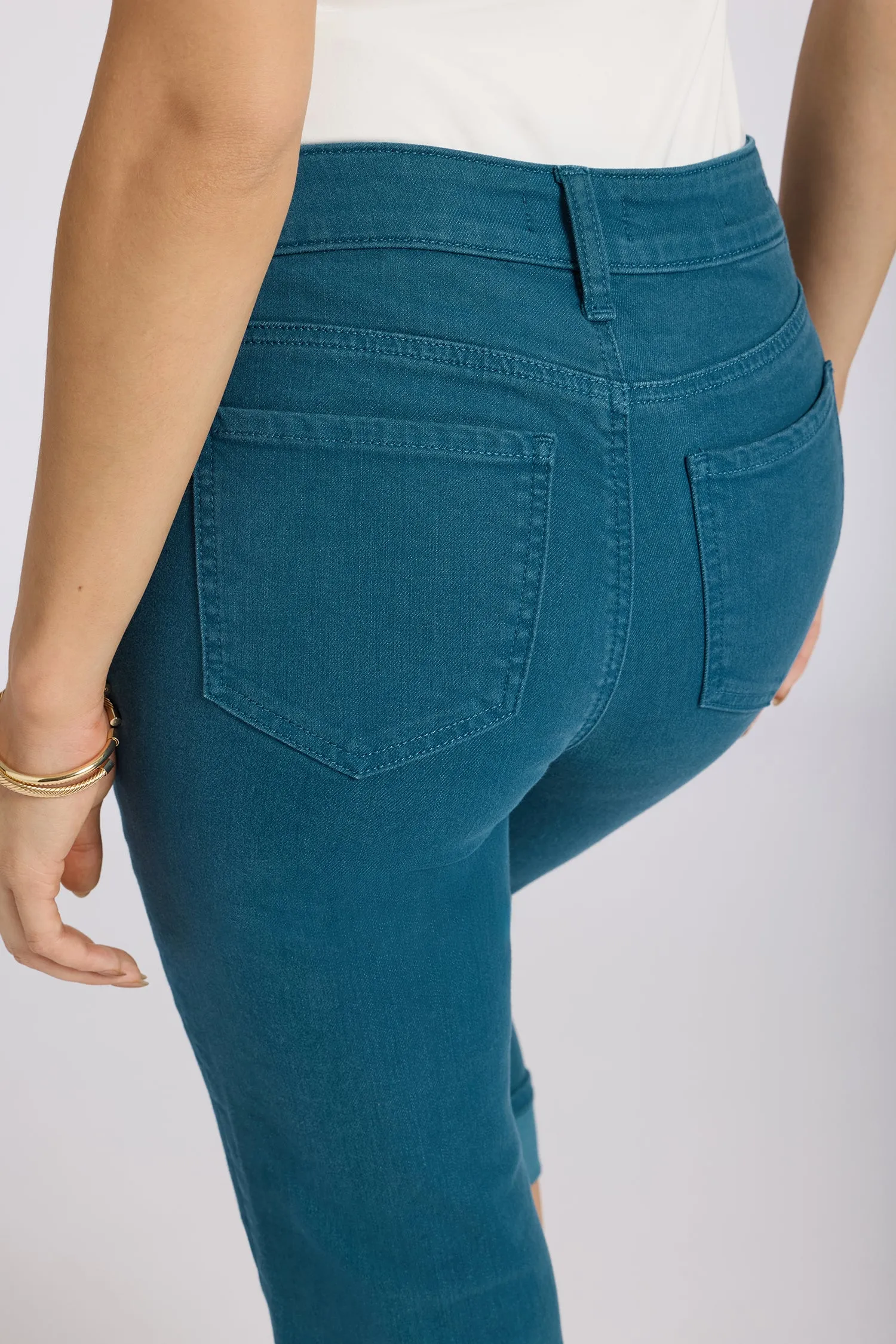Marilyn Straight Crop Jeans - Blue Lake sold by NYDJ product image thumbnail 5