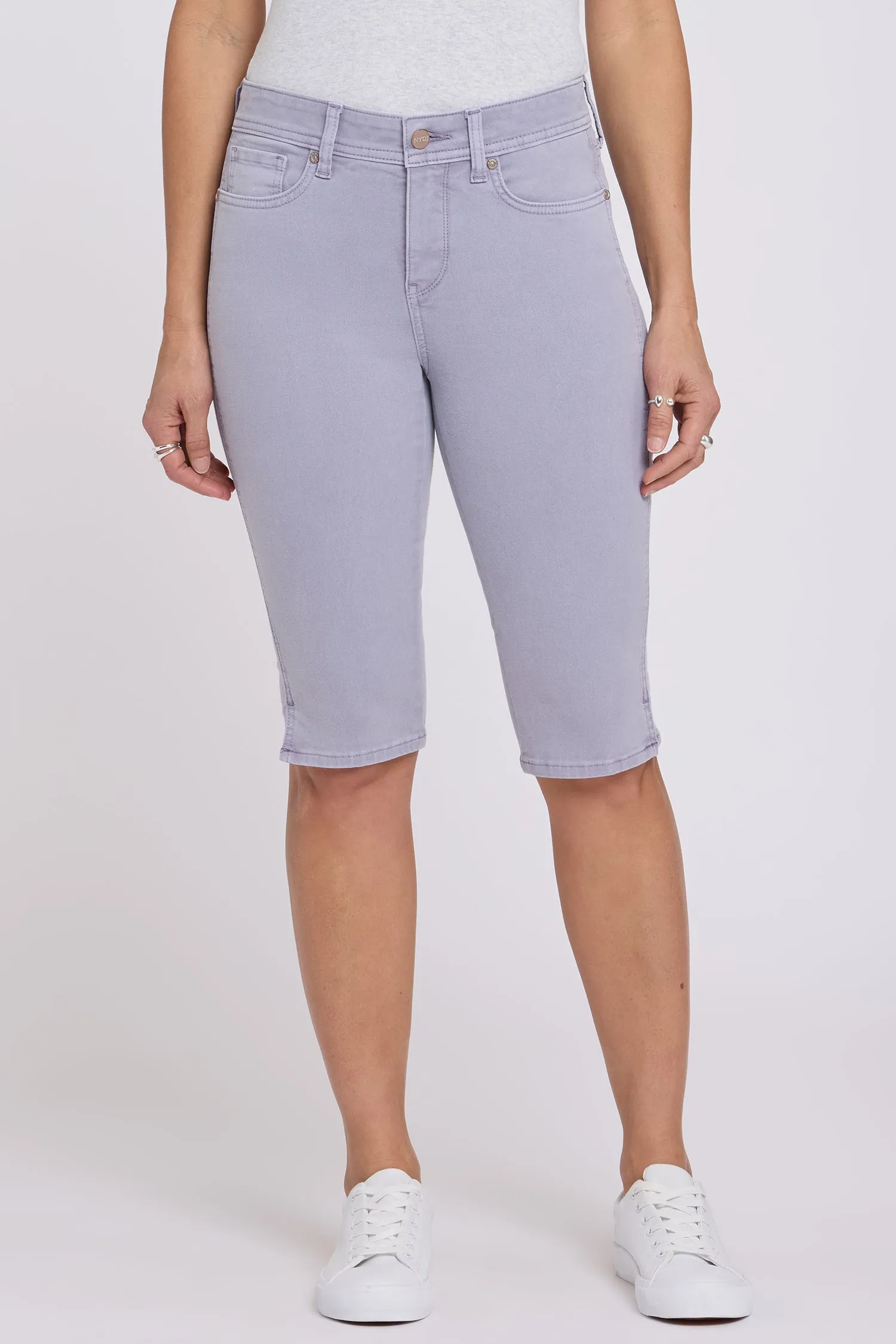 Sophie Bike Capri Jeans - Vintage Lavender sold by NYDJ product image thumbnail 4