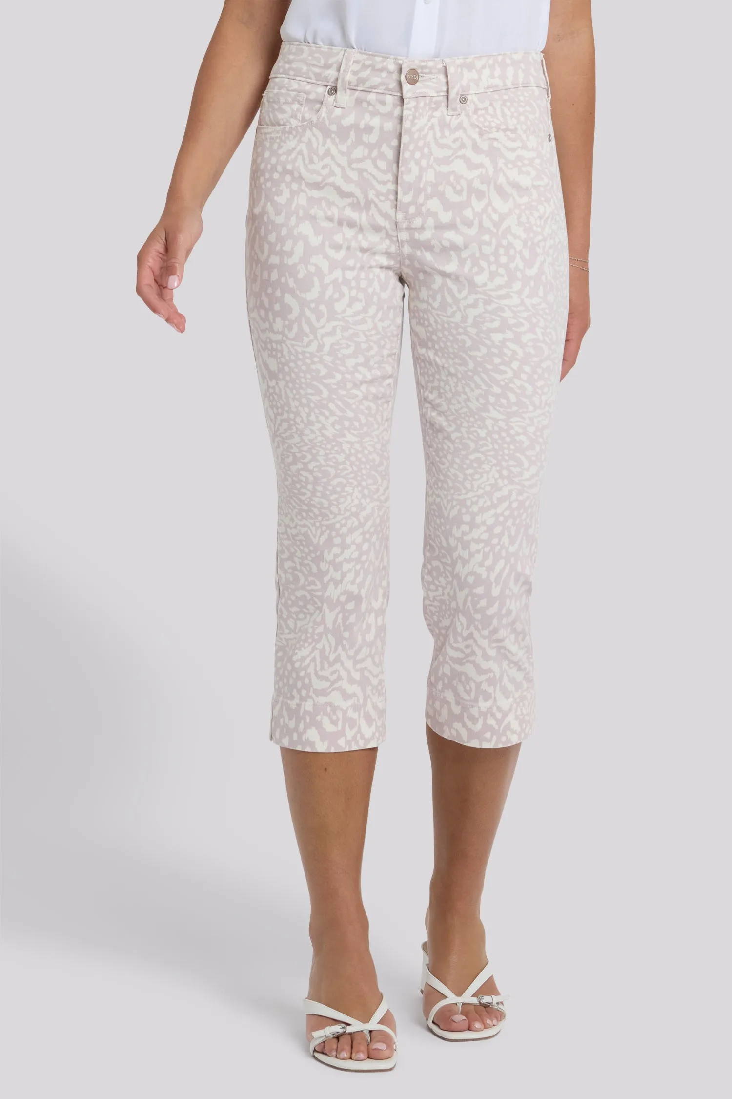 Marilyn Straight Crop Jeans - Snow Leopard sold by NYDJ product image thumbnail 4