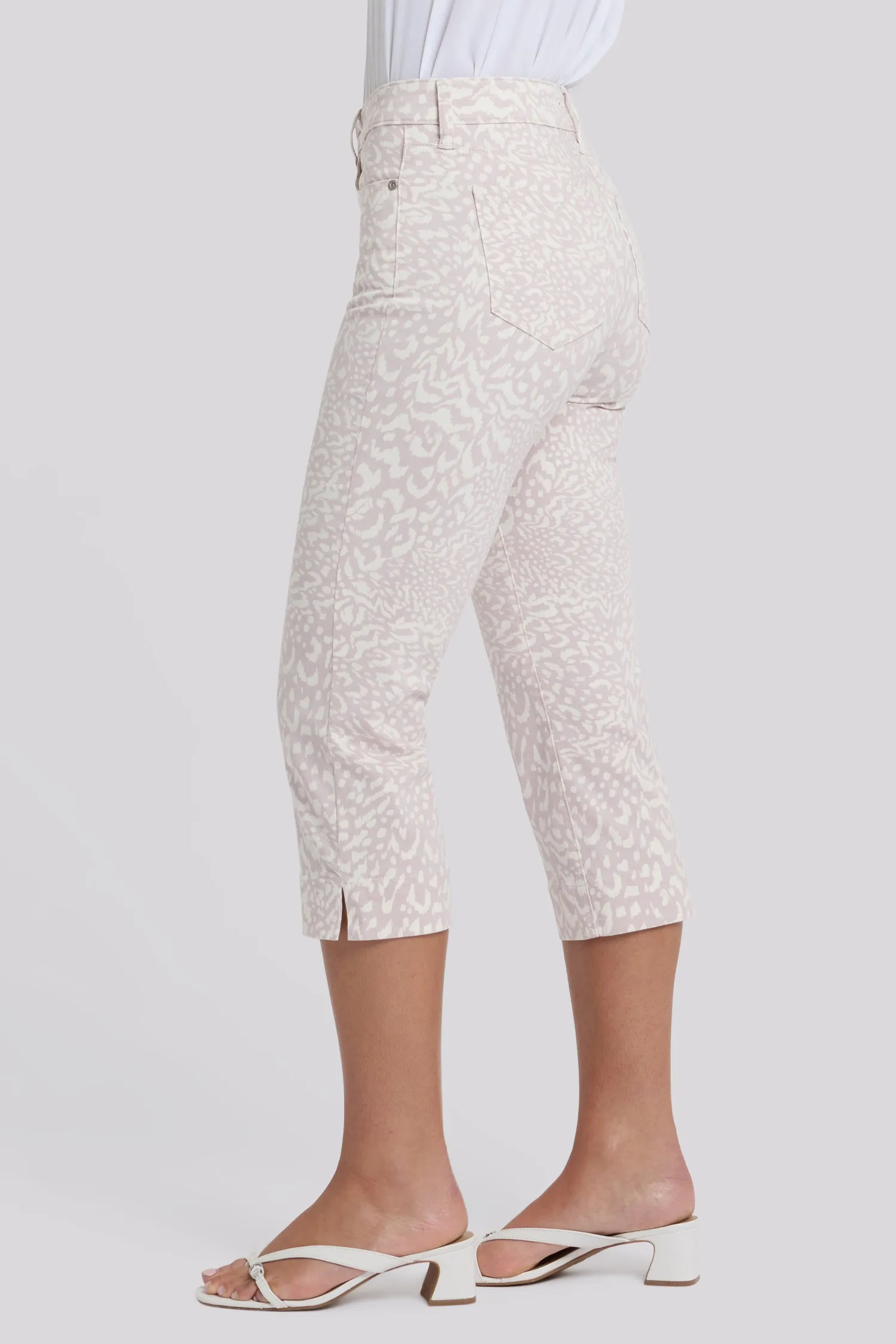 Marilyn Straight Crop Jeans - Snow Leopard sold by NYDJ product image thumbnail 3