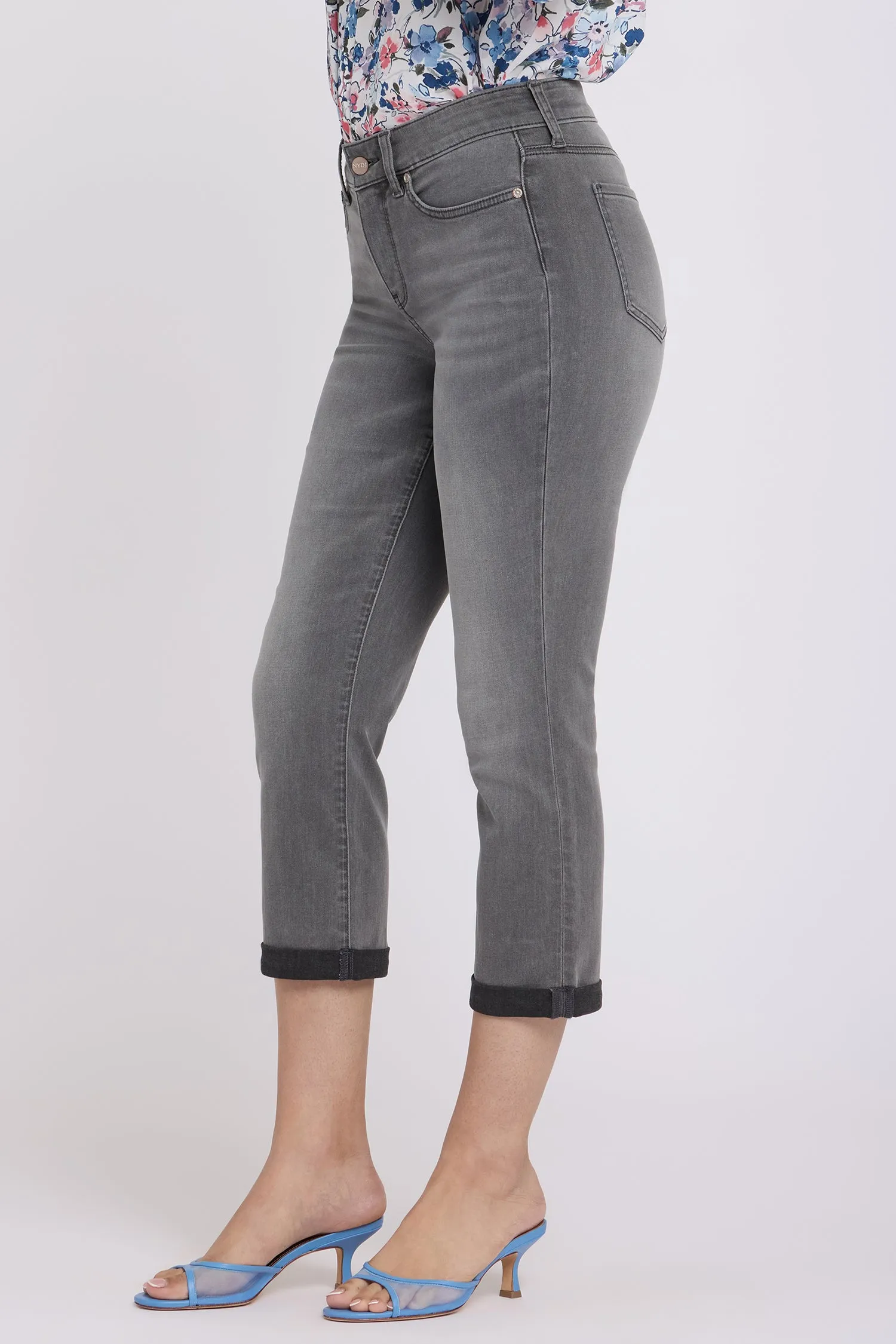 Chloe Skinny Capri Jeans - Dusty Ash sold by NYDJ product image thumbnail 3