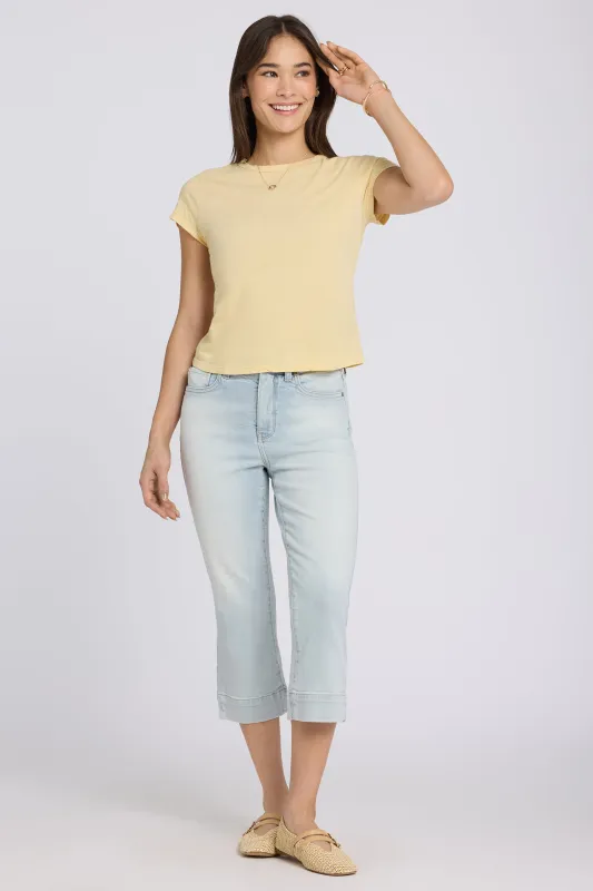 Marilyn Straight Crop Jeans - Desert Shoreline made by NYDJ