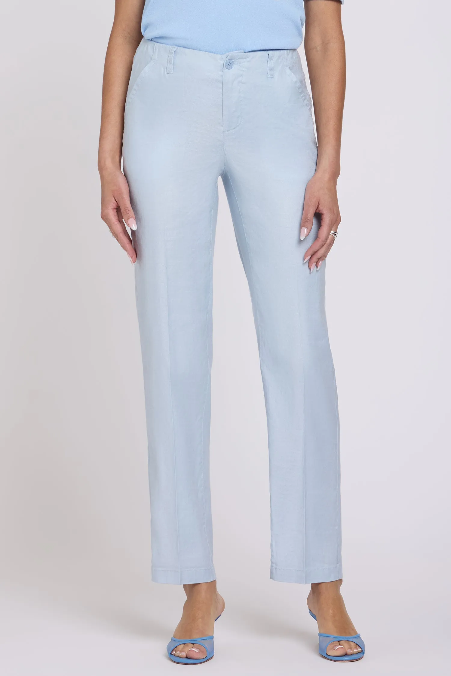 Marilyn Straight Pants - Blue Clover sold by NYDJ product image thumbnail 4
