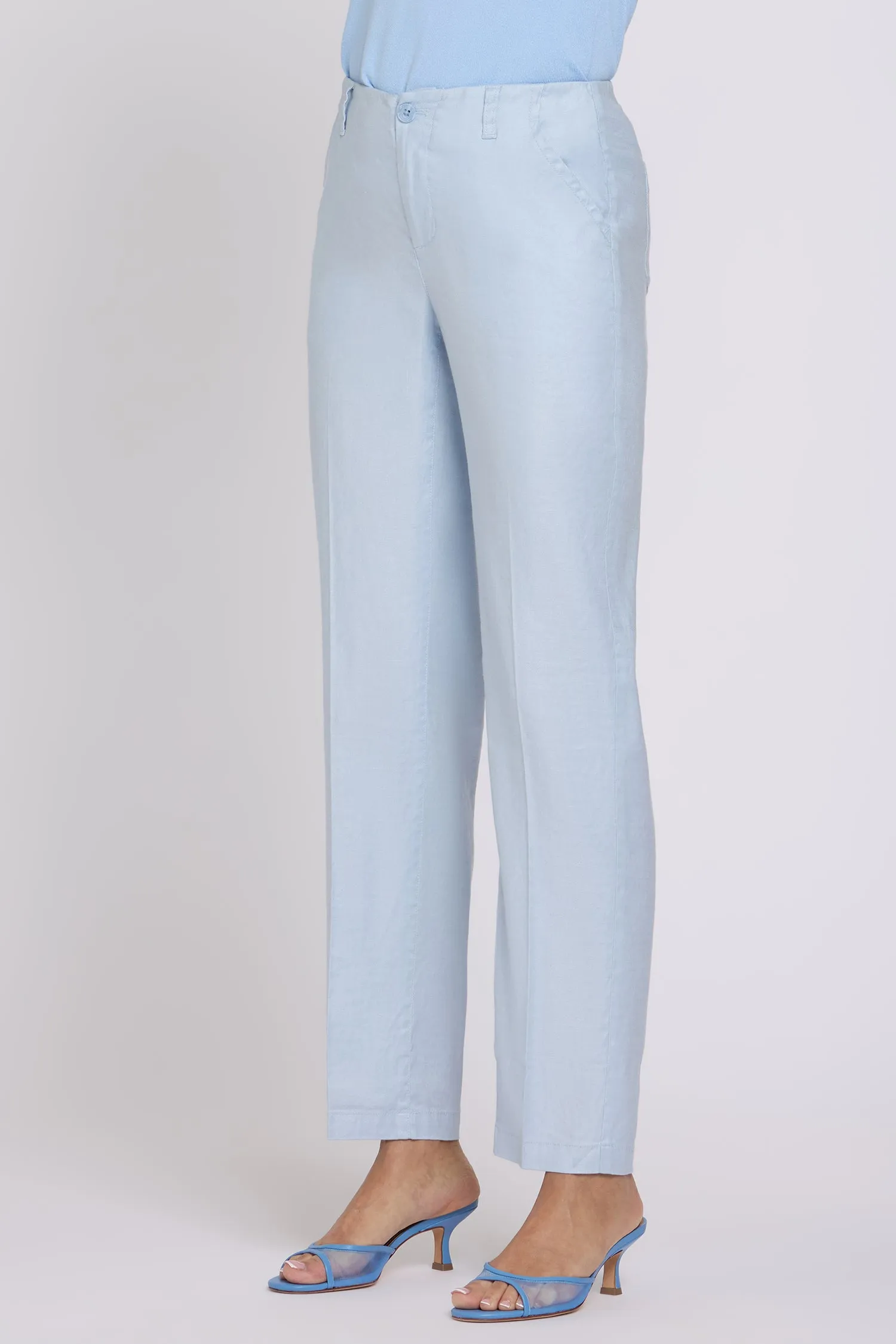 Marilyn Straight Pants - Blue Clover sold by NYDJ product image thumbnail 3