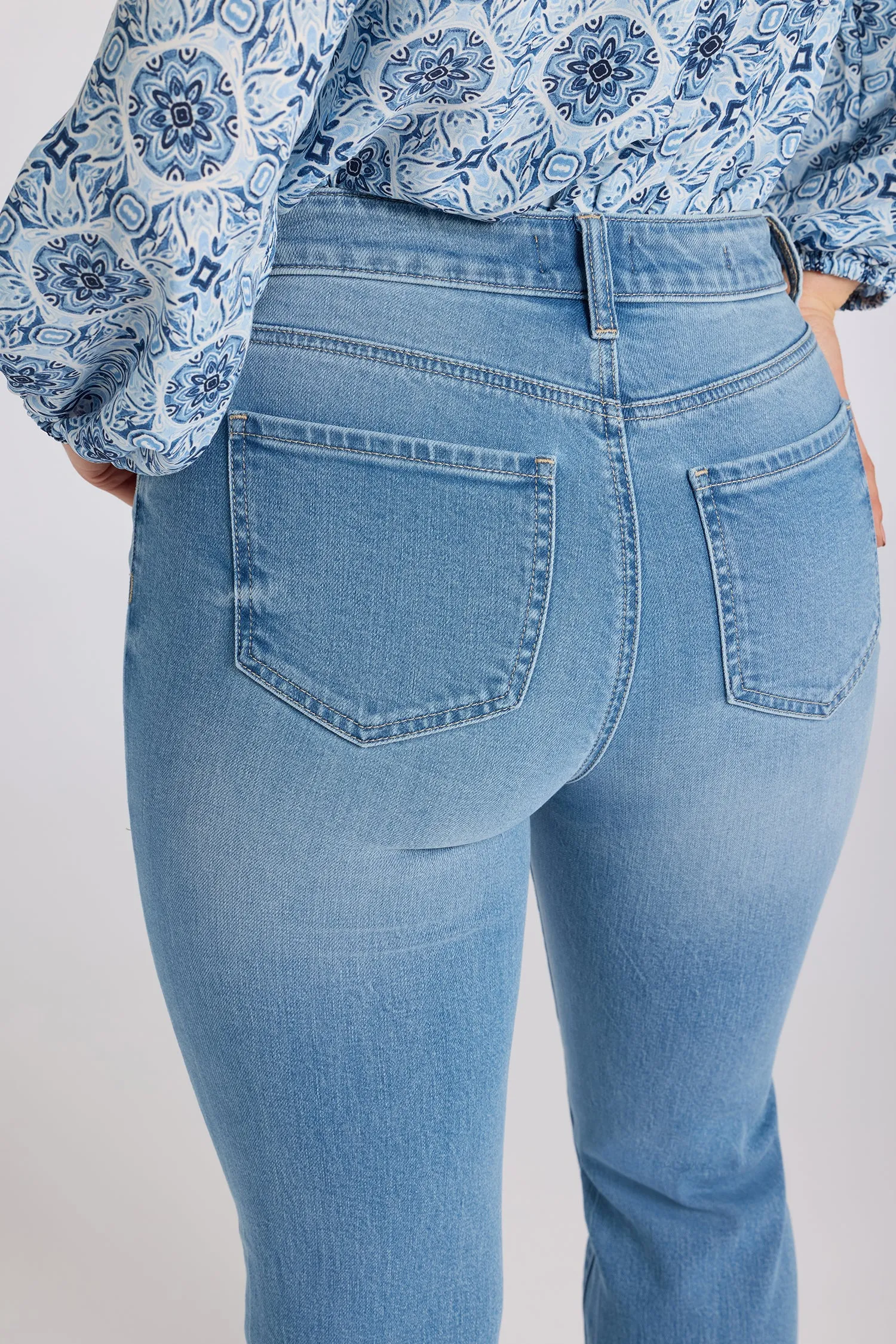 Marilyn Straight Jeans - Vista Lakes sold by NYDJ product image thumbnail 5