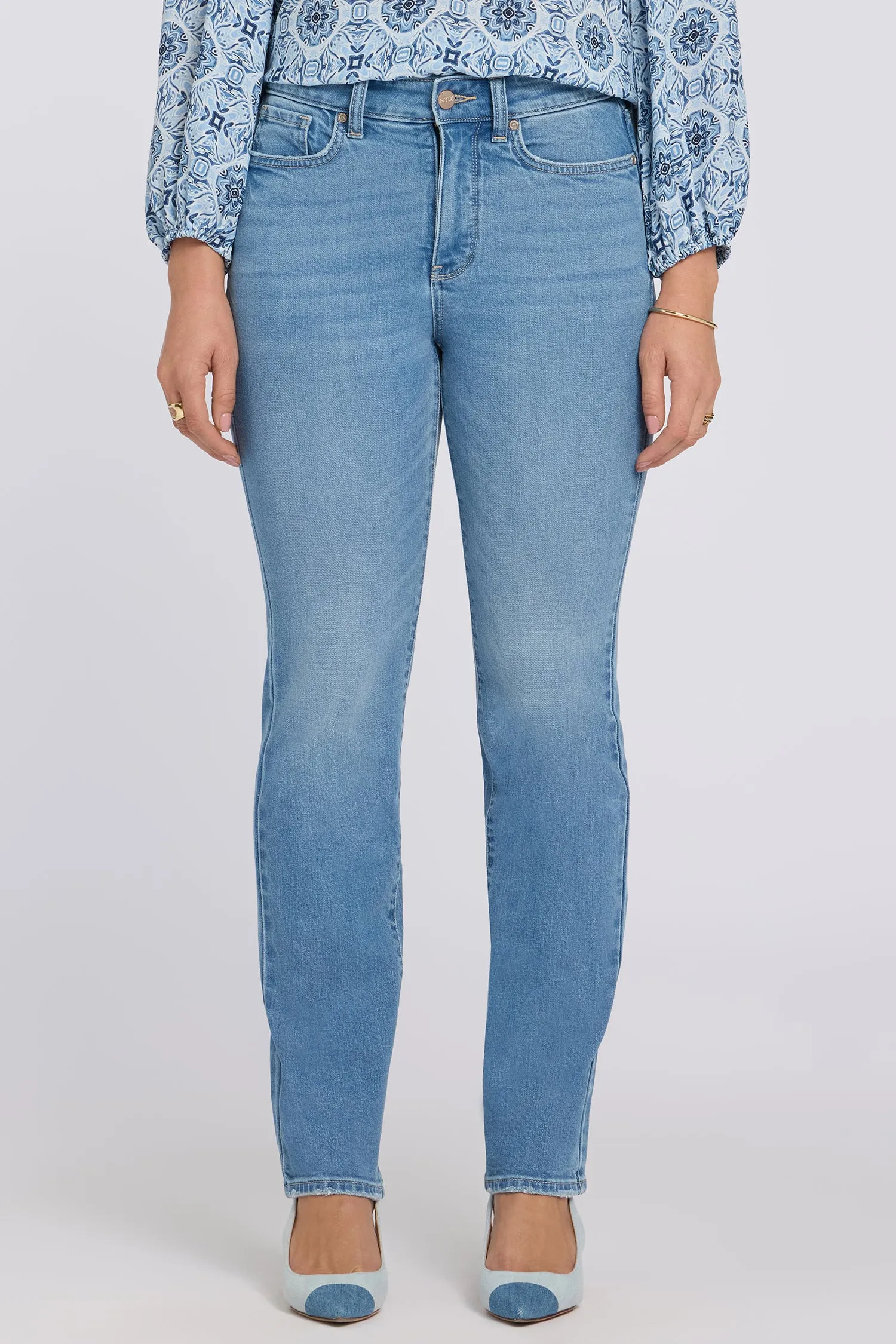 Marilyn Straight Jeans - Vista Lakes sold by NYDJ product image thumbnail 4