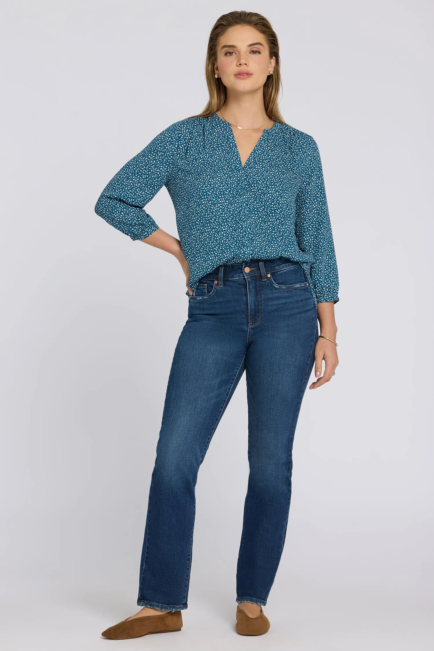 Marilyn Straight Jeans - Sunset Villa sold by NYDJ