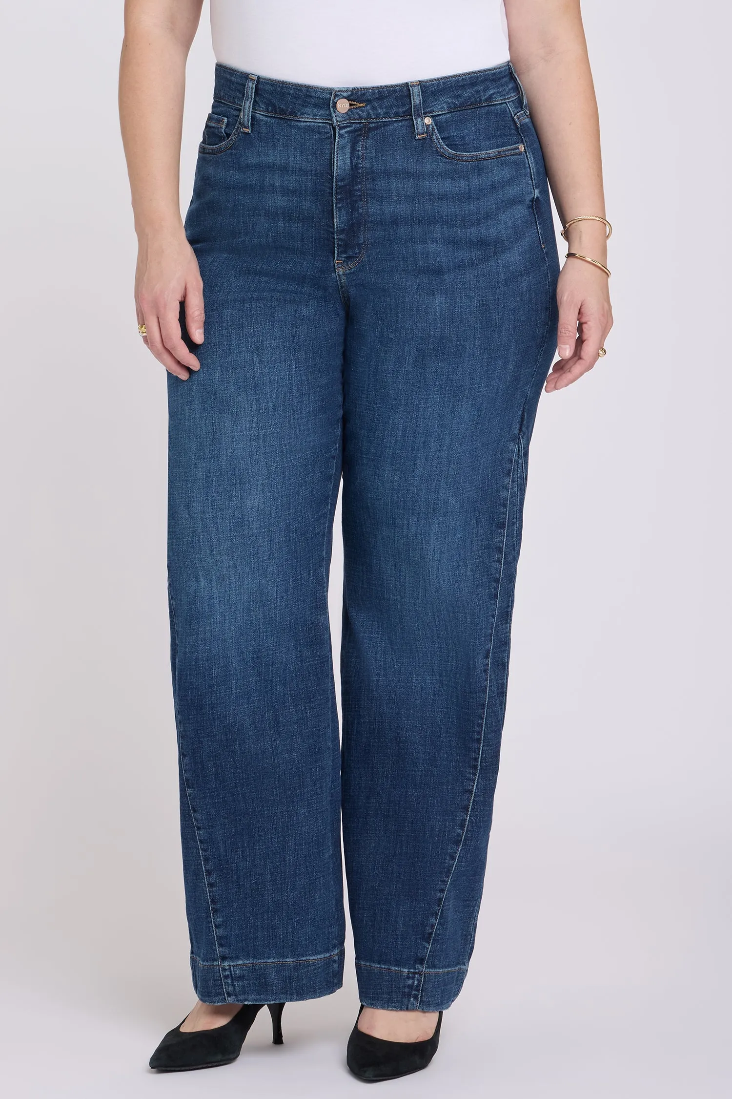 Teresa Wide Leg Jeans In Plus Size - Sunset Villa sold by NYDJ product image thumbnail 5