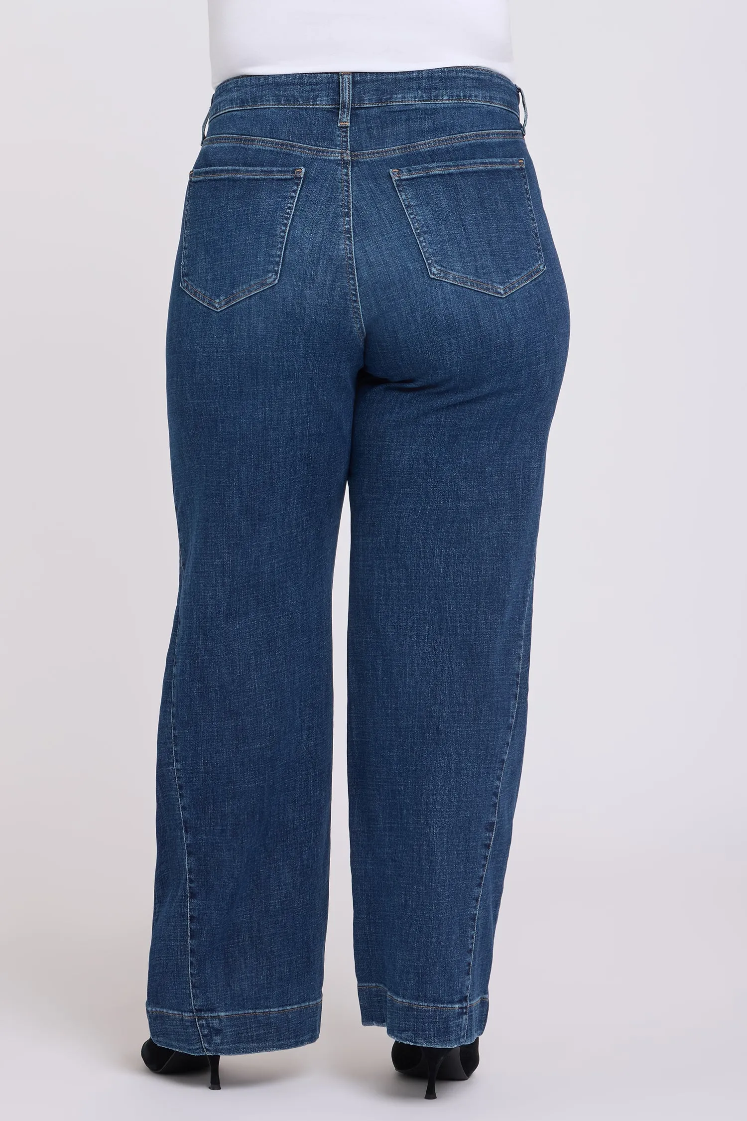 Teresa Wide Leg Jeans In Plus Size - Sunset Villa sold by NYDJ product image thumbnail 3